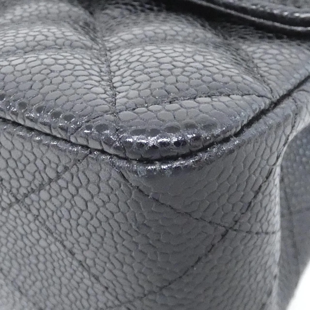CHANEL Matelasse 1112 Shoulder Grained Calfskin 3