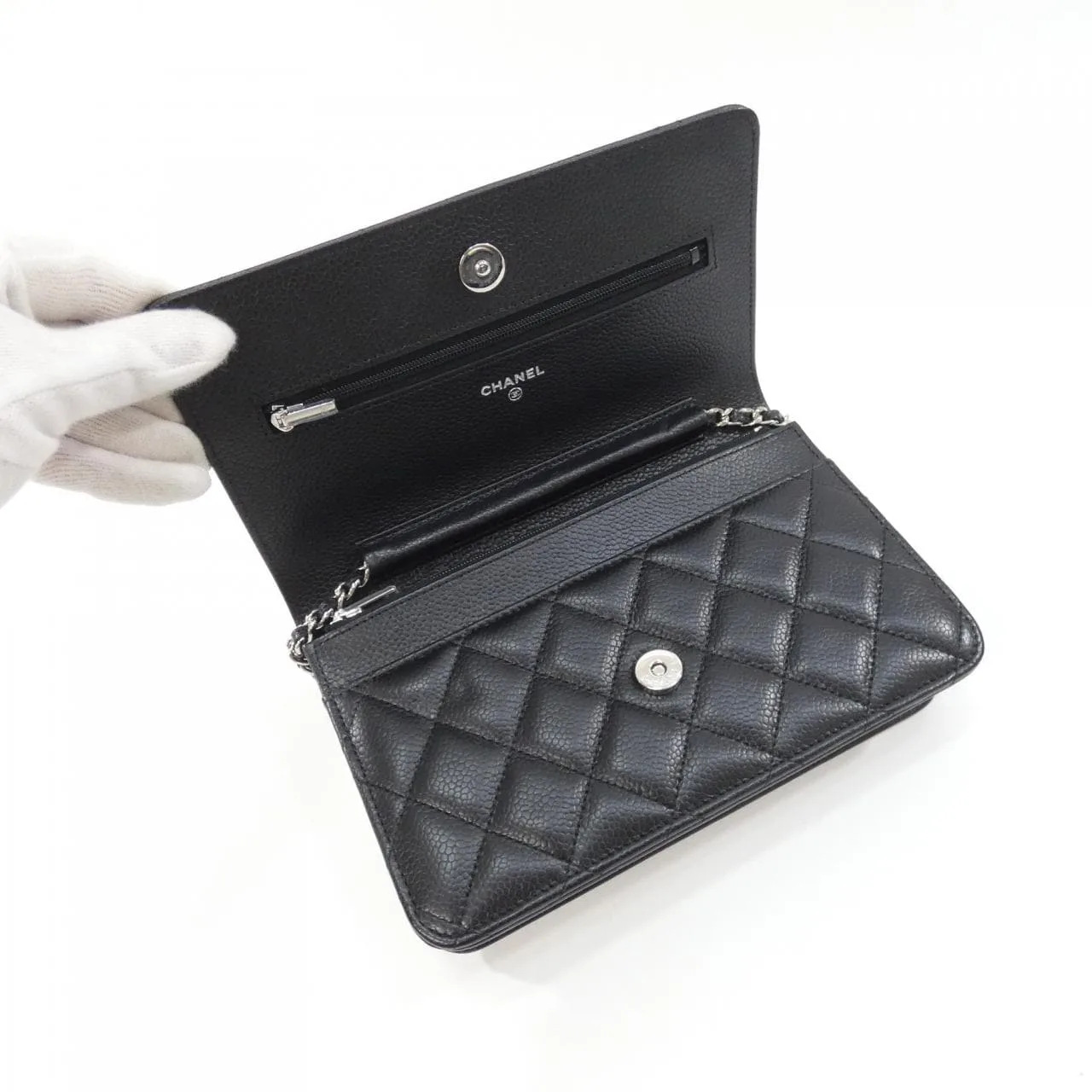CHANEL Timeless Classic AP0250 Wallet Grained Calfskin 6