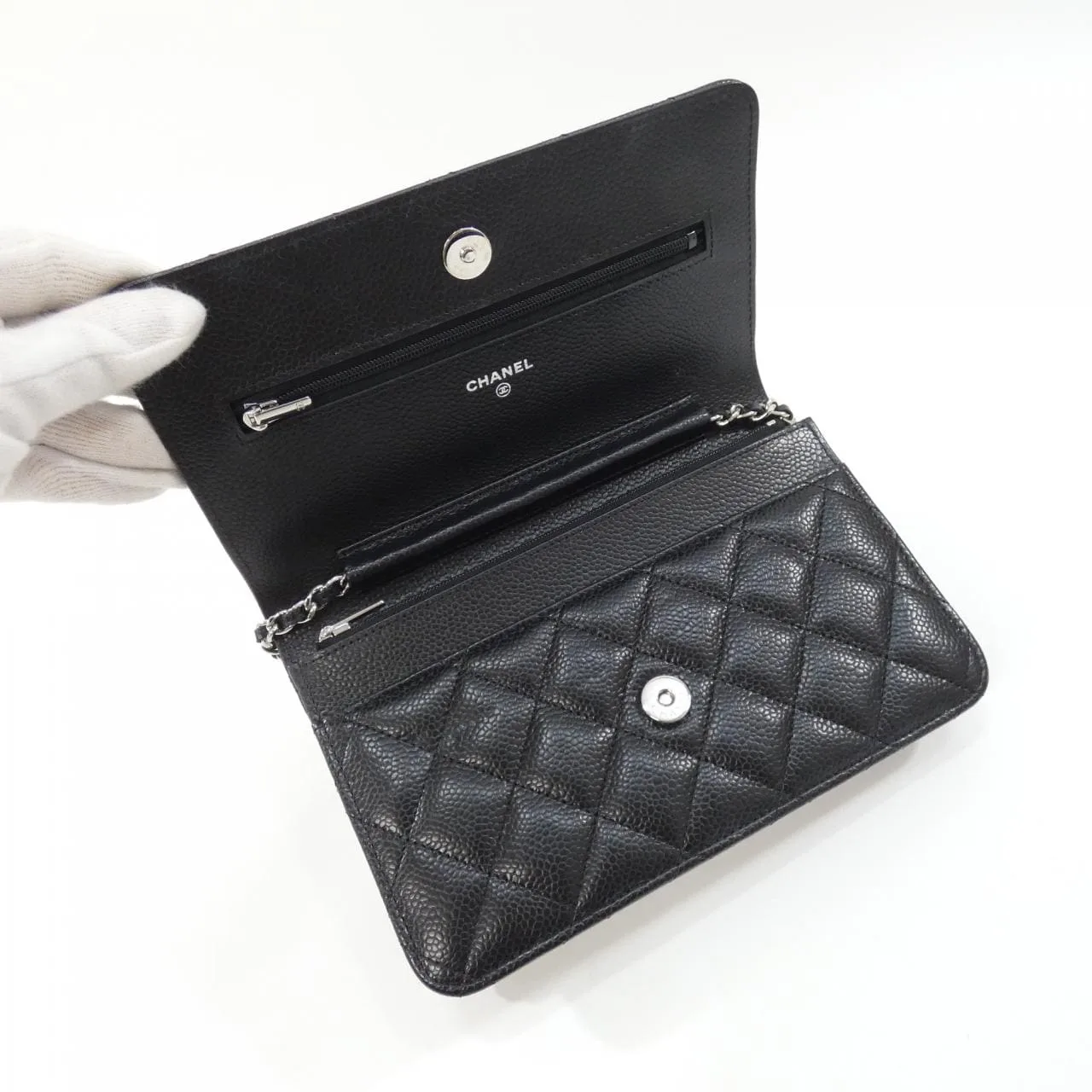 CHANEL Timeless Classic AP0250 Wallet Grained Calfskin 7