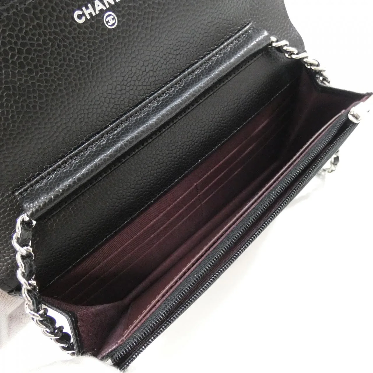 CHANEL Timeless Classic AP0250 Wallet Grained Calfskin 9