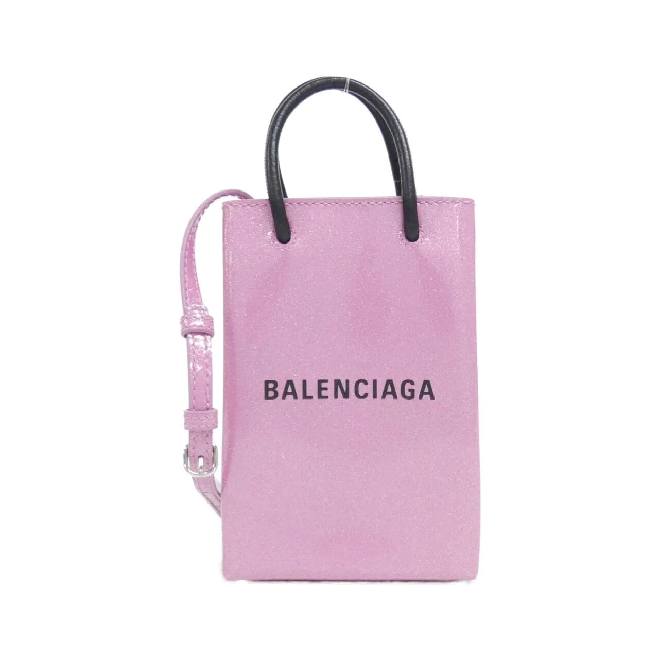 BALENCIAGA Hourglass 593826 手提包 皮革