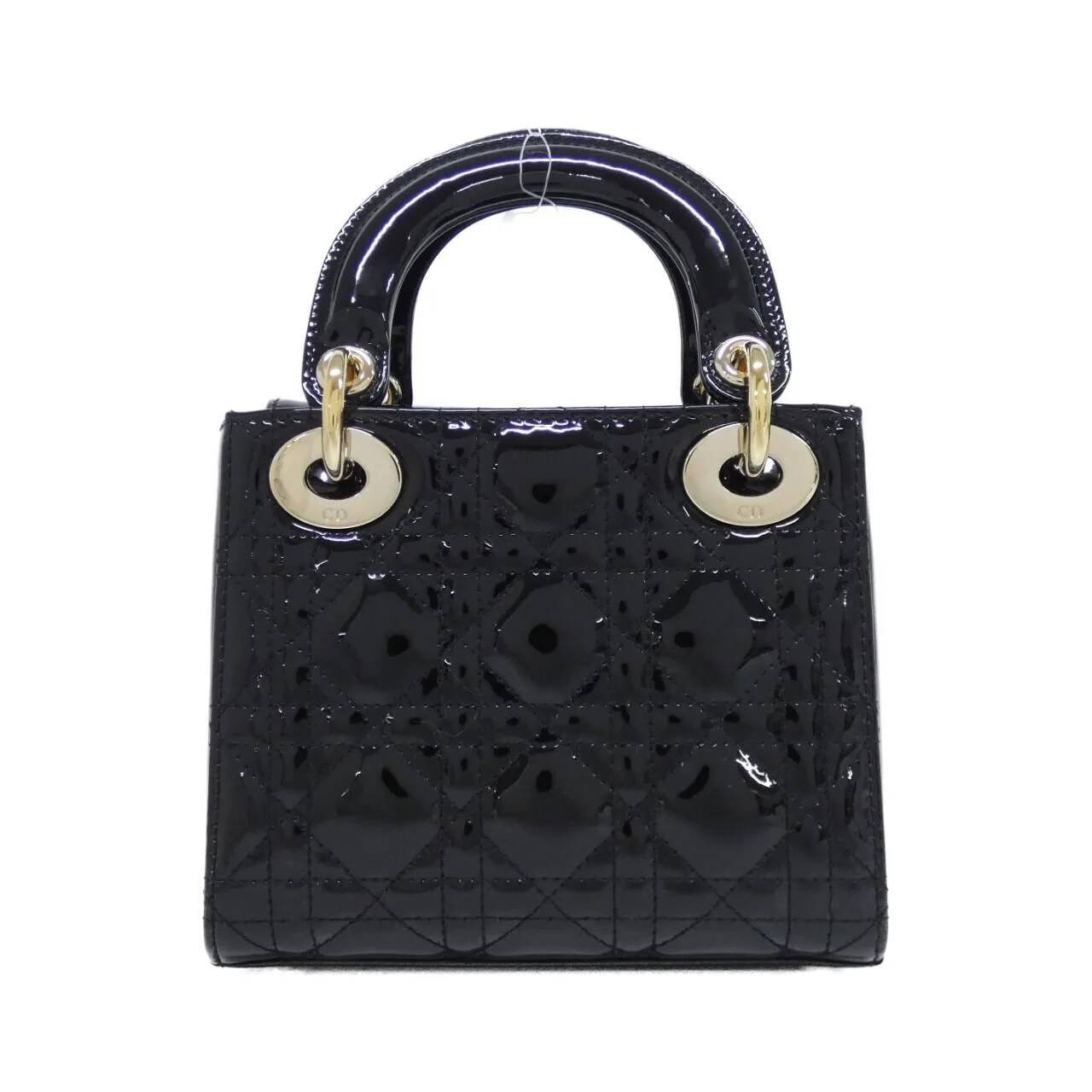 DIOR Lady Dior M0505OWCB Handbag Patent Leather 2