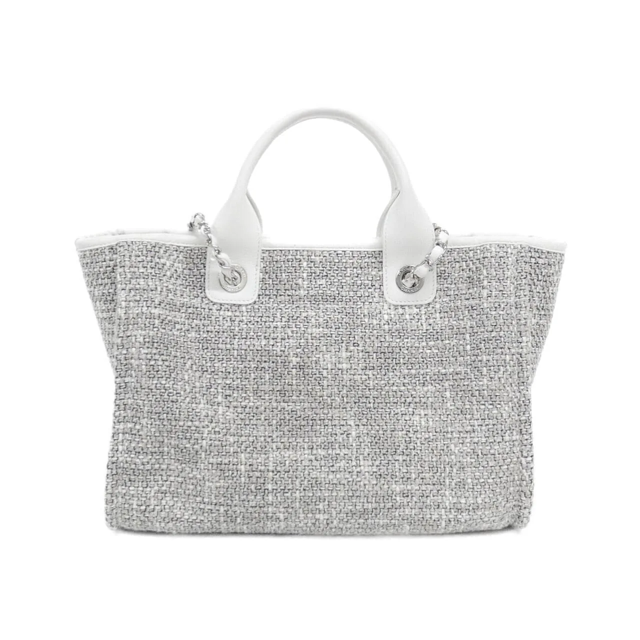 CHANEL Deauville AS3257 手提包 粗花呢 2