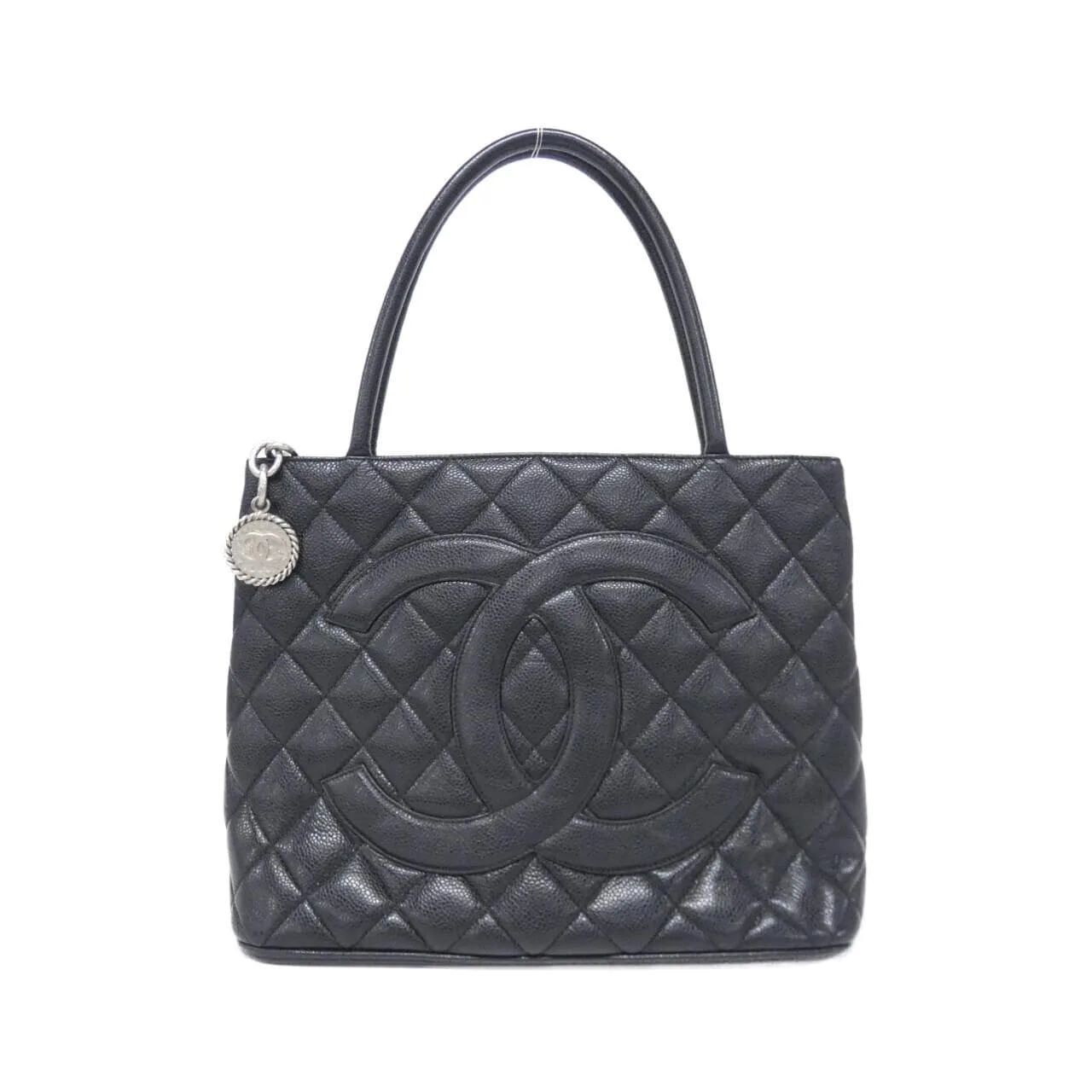 CHANEL Matelasse 1804 Handbag Grained Calfskin