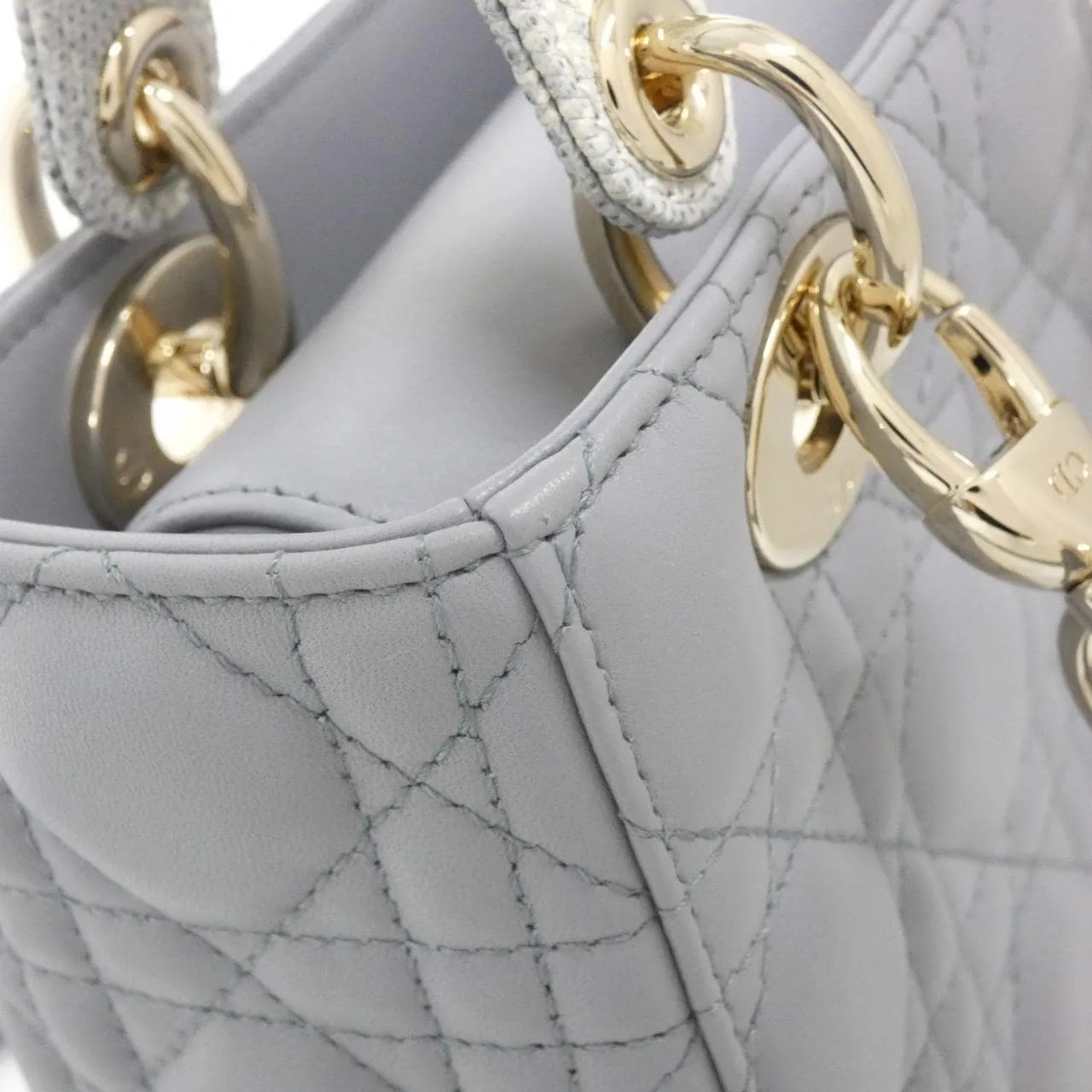 DIOR Lady Dior M0531ONRV 手提包 皮革 4