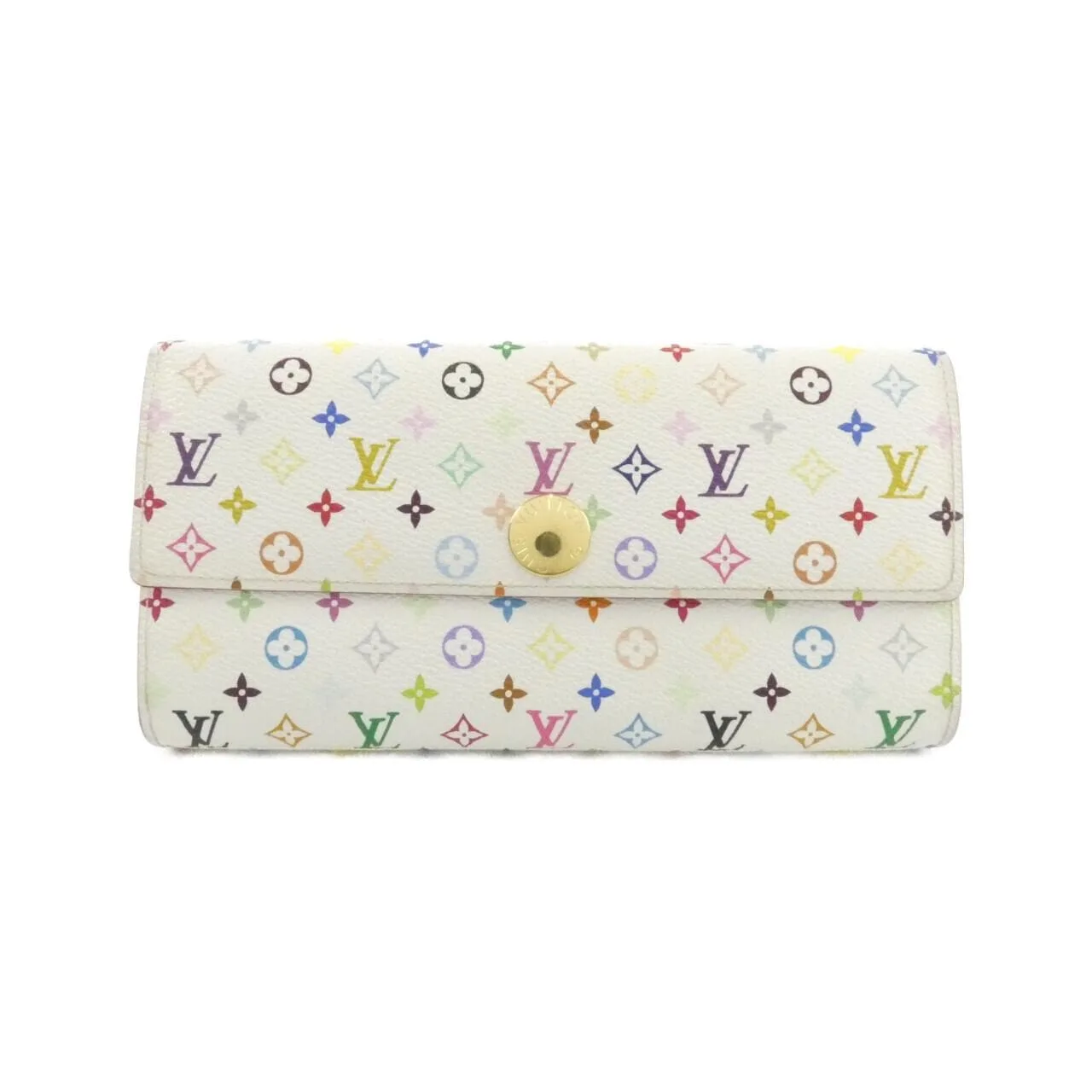 LOUIS VUITTON M93744 銀包 帆布