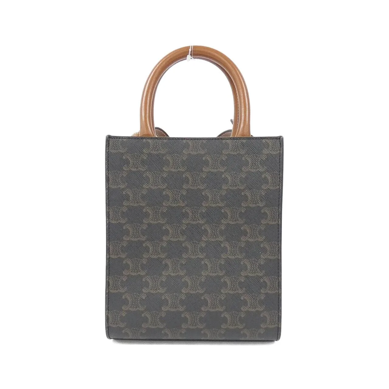 CELINE Cabas 194372BZK Handbag Canvas 2