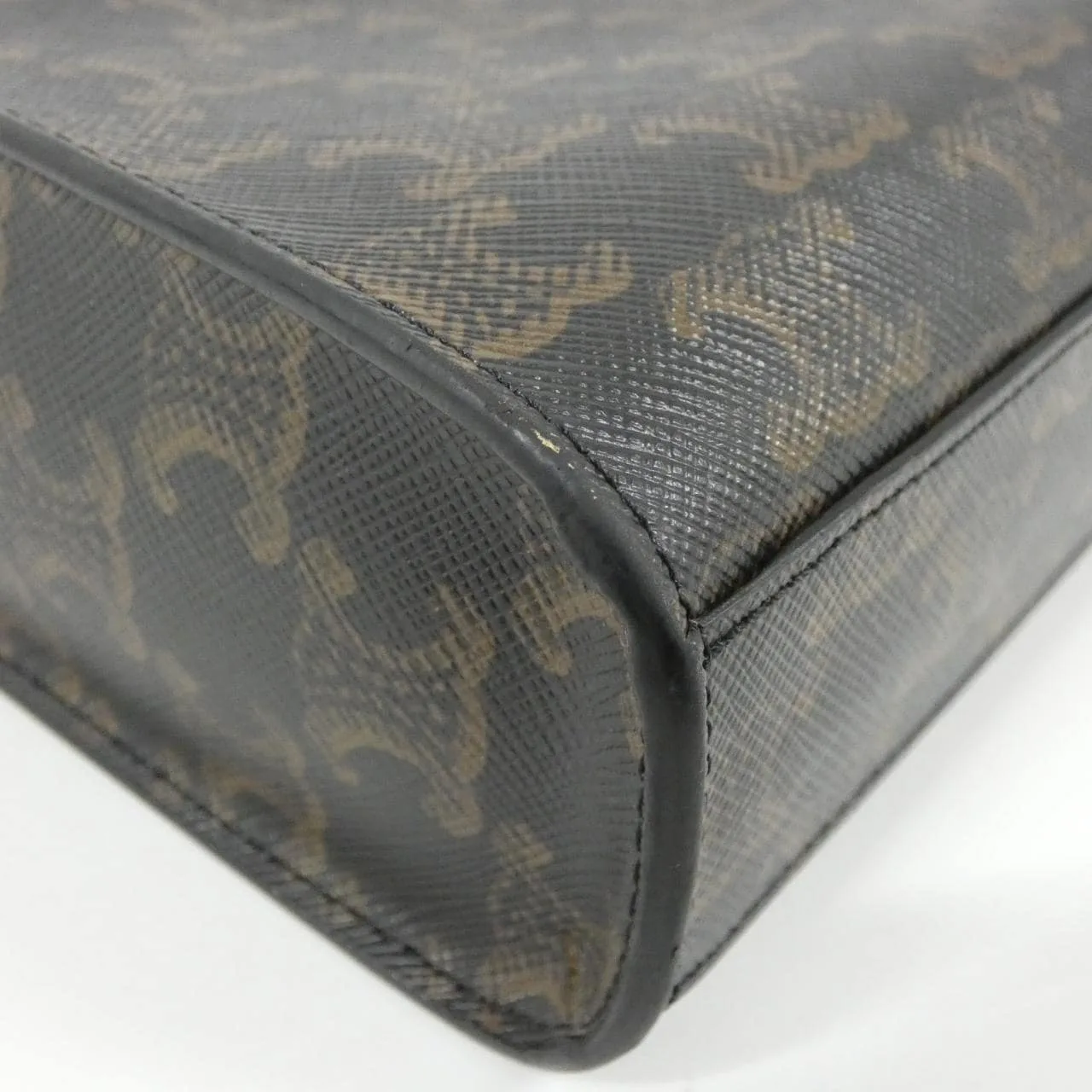 CELINE Cabas 194372BZK Handbag Canvas 3