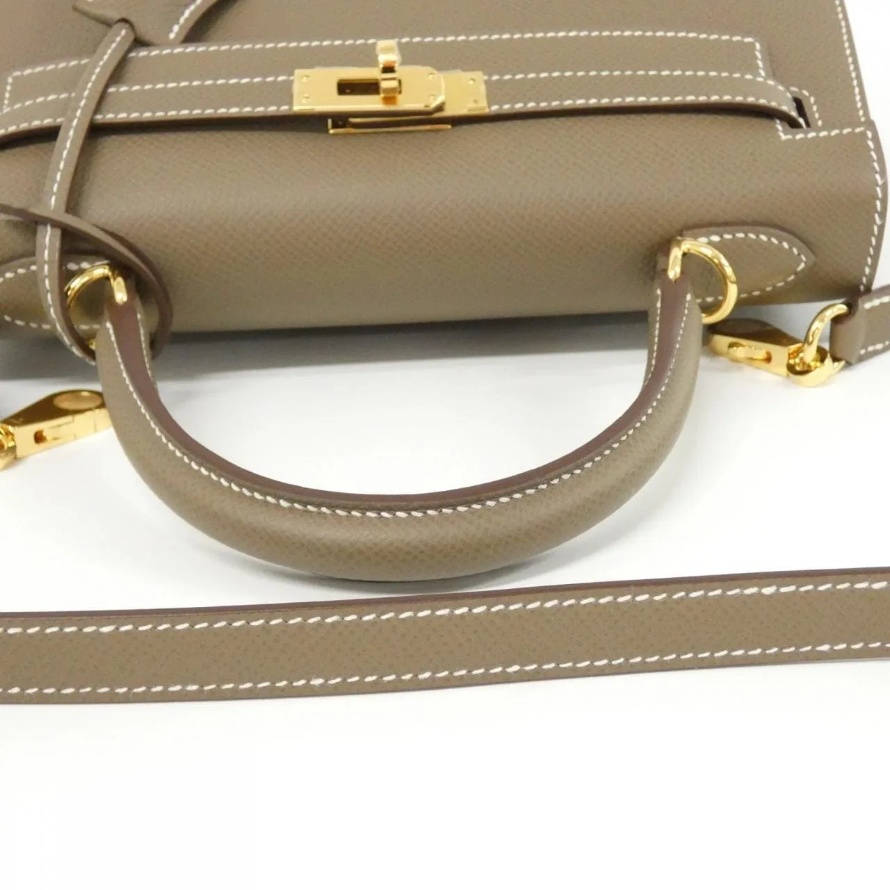 HERMES Kelly 038416CC Handbag Epsom 5