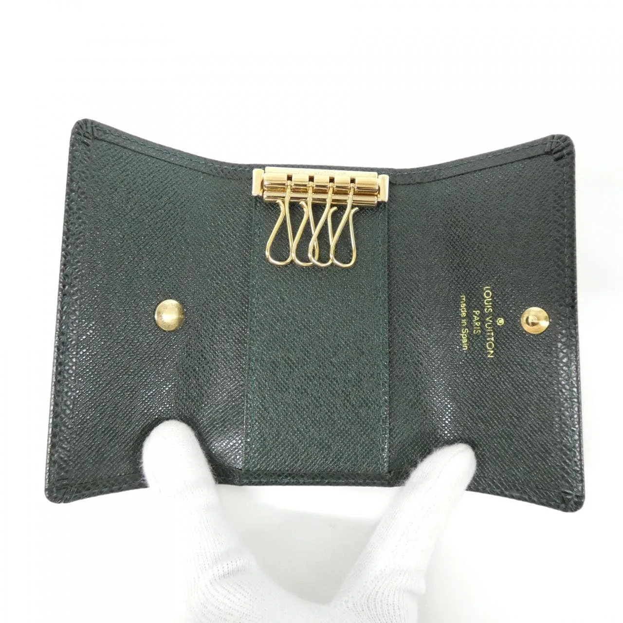 LOUIS VUITTON M30524 鎖匙包 皮革 4