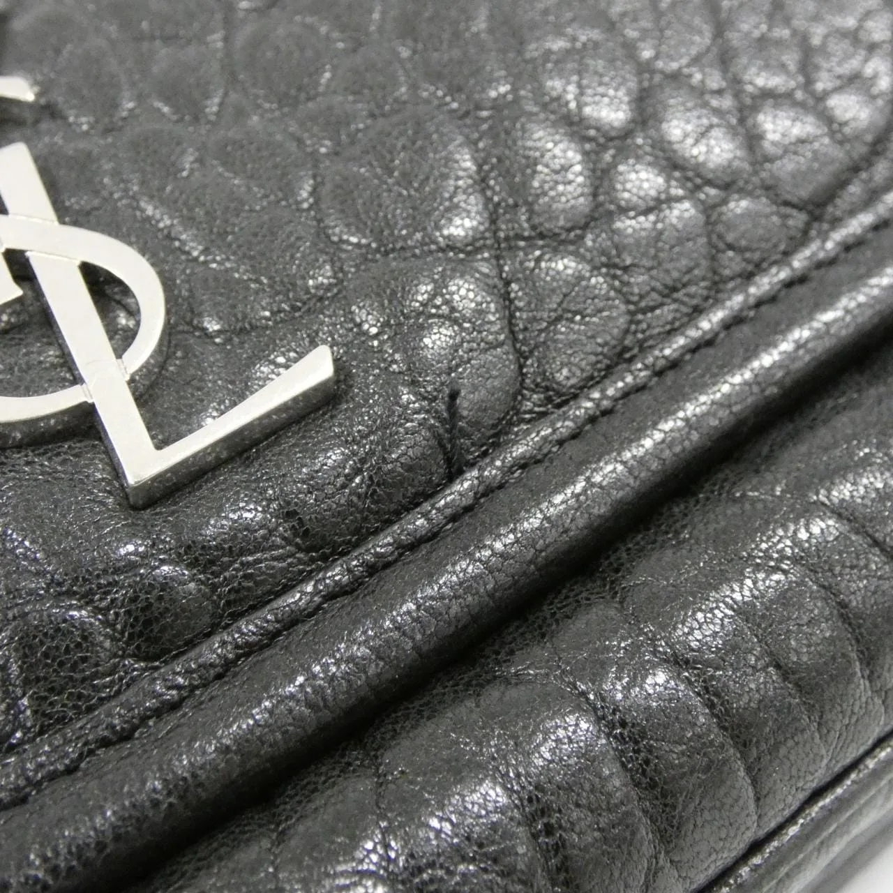 SAINT LAURENT Niki 776611 AAC3O Shoulder Lambskin 5