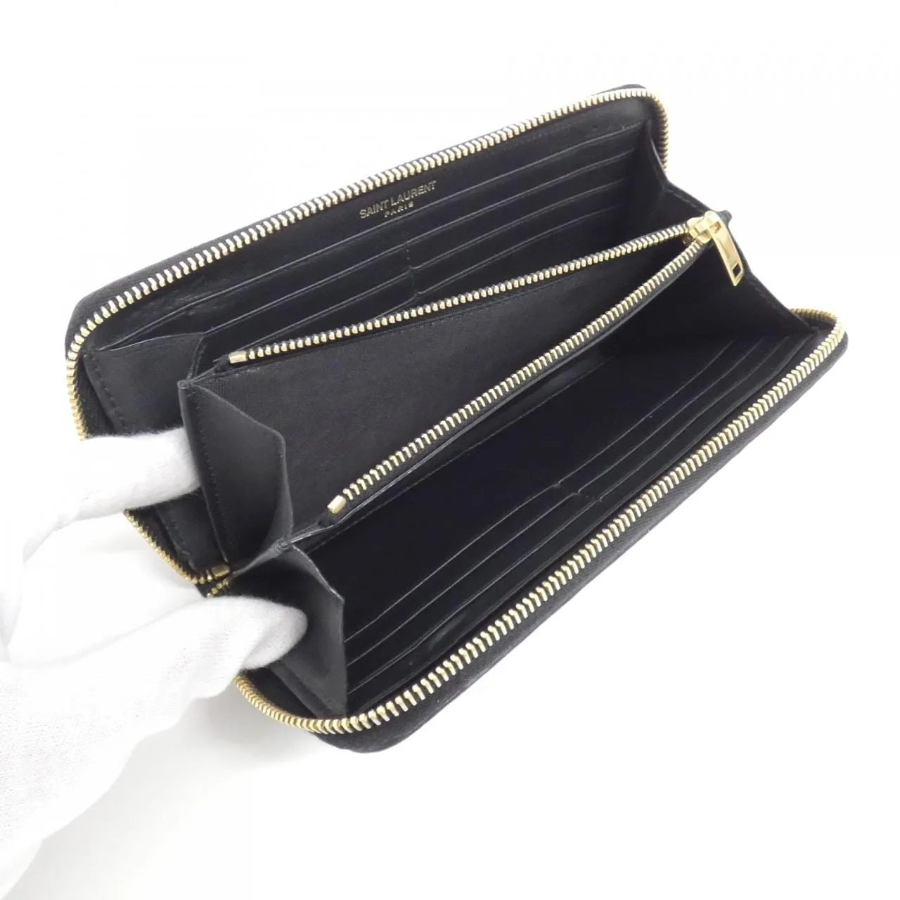 SAINT LAURENT Loulou 630201 DZEDW 銀包 8