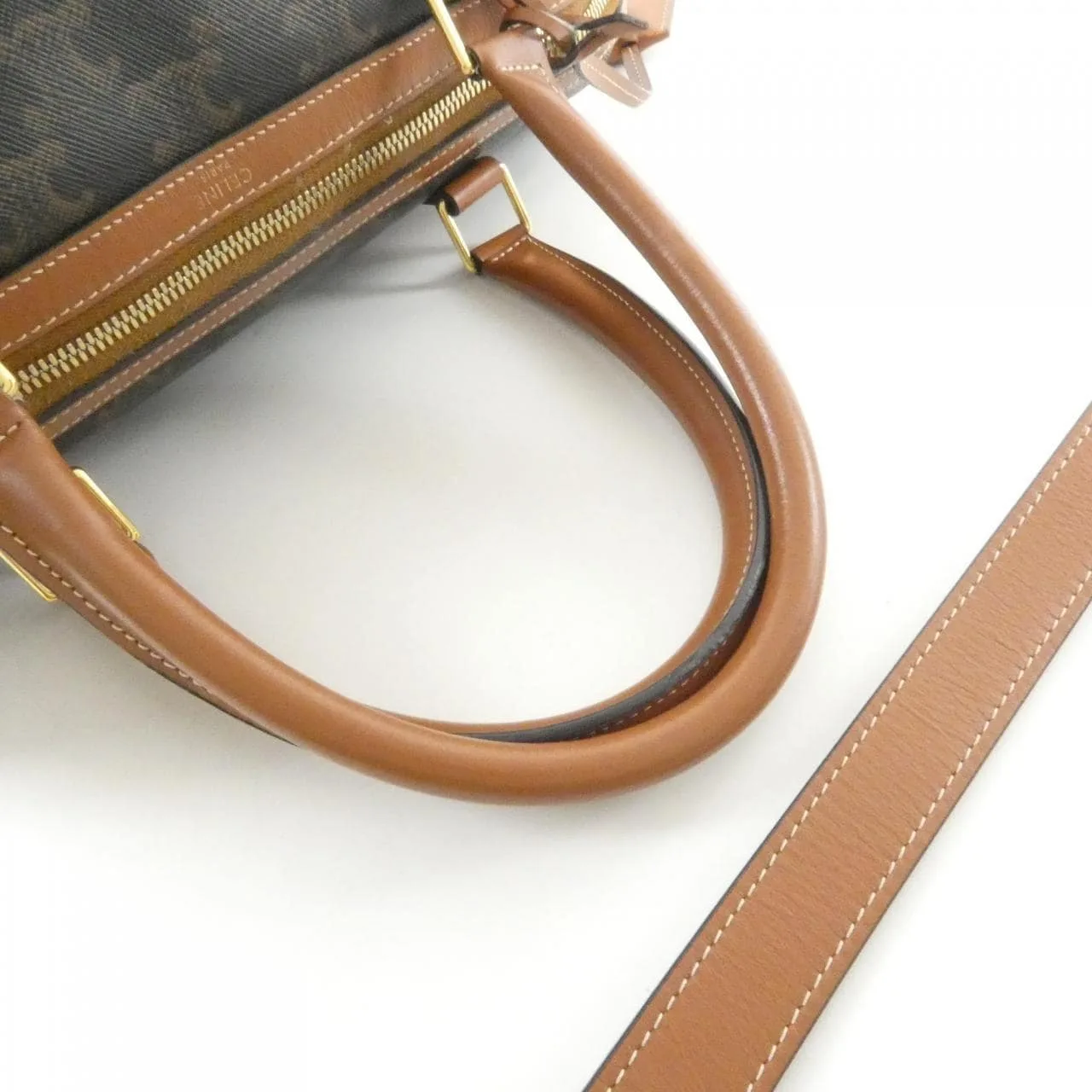 CELINE Cabas 190372CAS Boston Canvas 6