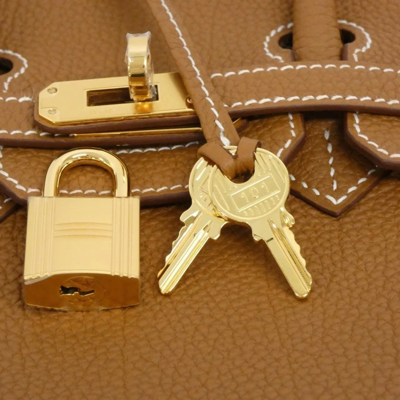 HERMES Birkin 041344CC 手提包 Togo 4