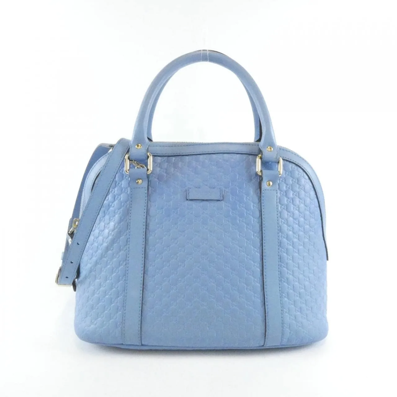 GUCCI GG Supreme 449663 BMJ1G Handbag Leather
