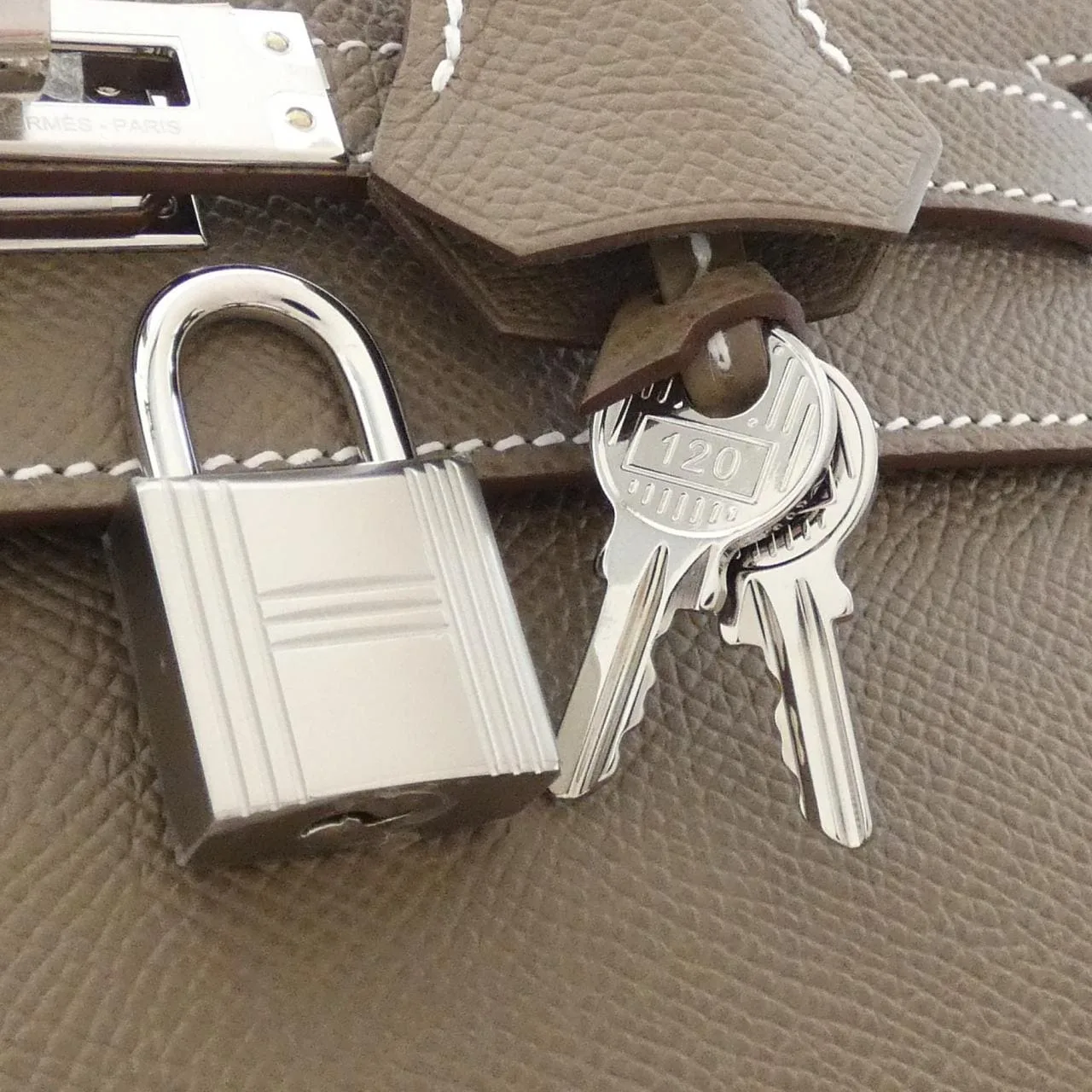 HERMES Kelly 038416CK Handbag Epsom 4