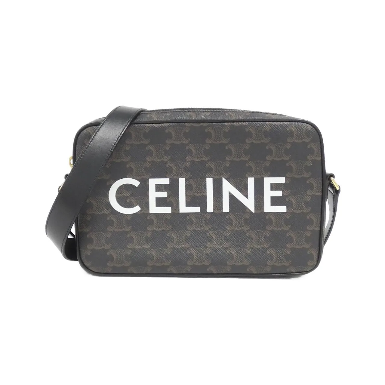 CELINE Triomphe 194502CIM Shoulder Canvas