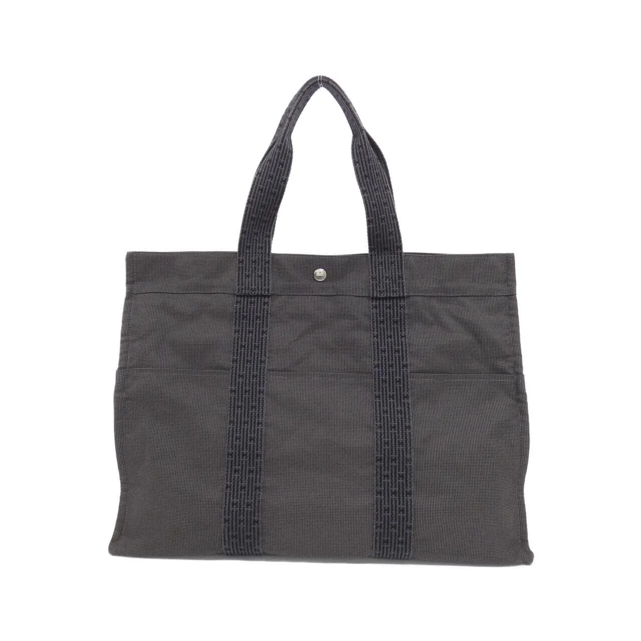 HERMES 100941M Handbag Canvas