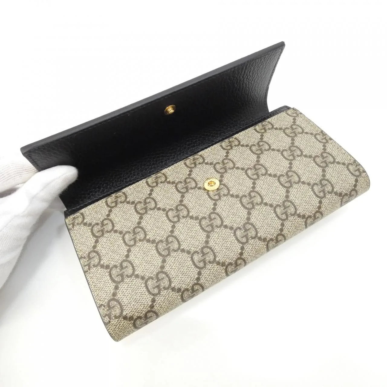GUCCI 735594 銀包 帆布 4