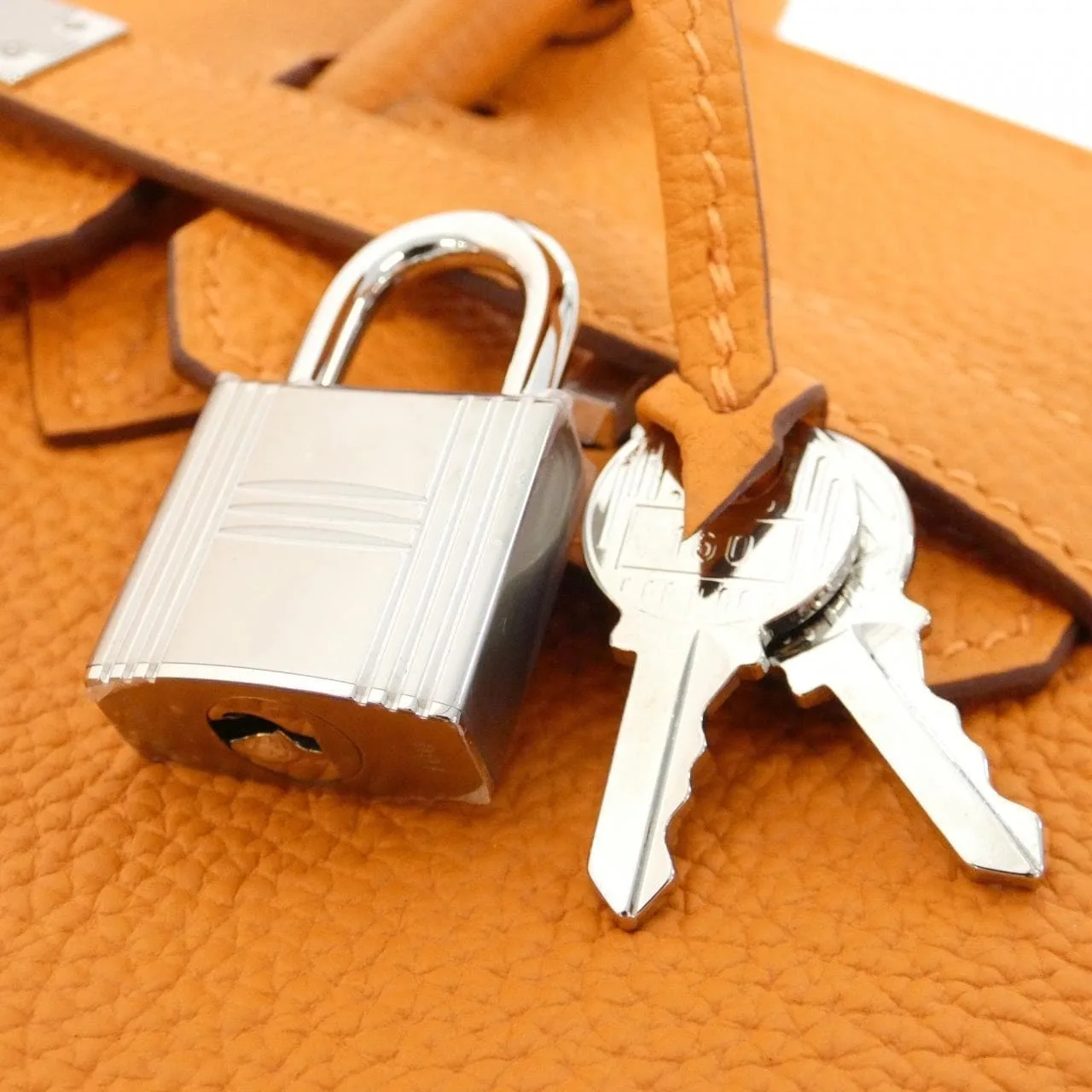 HERMES Birkin 041344CK Handbag Togo 4