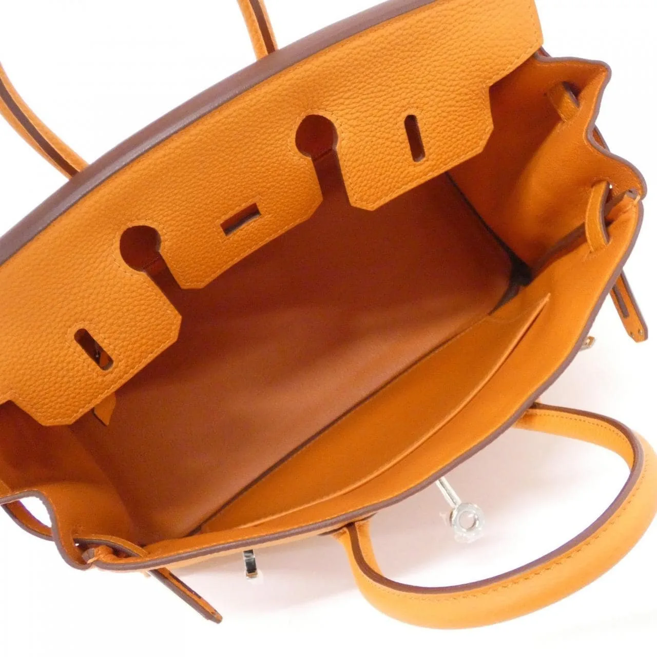 HERMES Birkin 041344CK Handbag Togo 6
