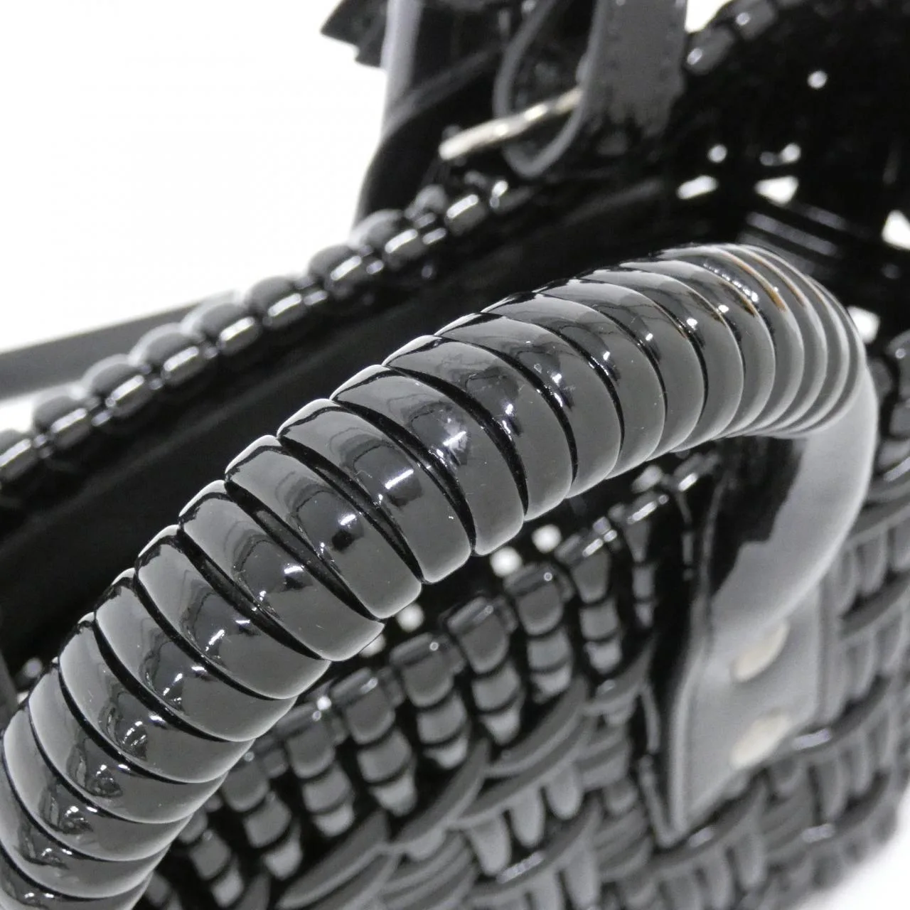 BALENCIAGA Bistro 678028 2IE2Y 手提包 漆皮 4