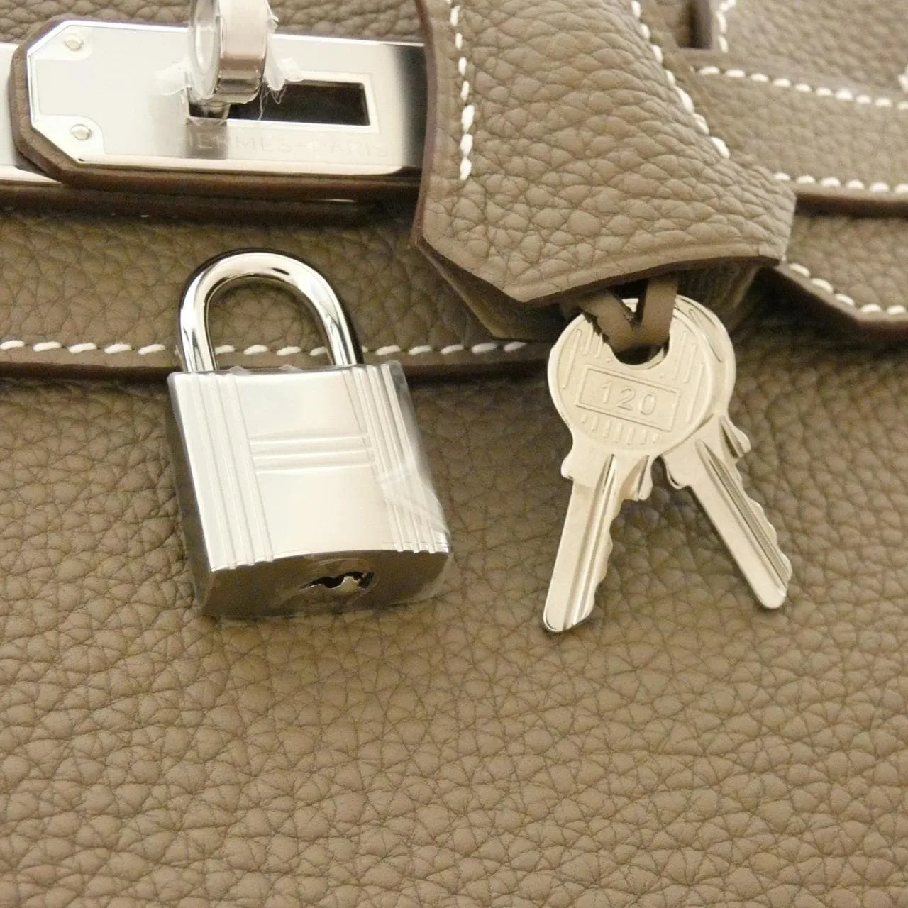 HERMES Birkin 030520CK Handbag Togo 4