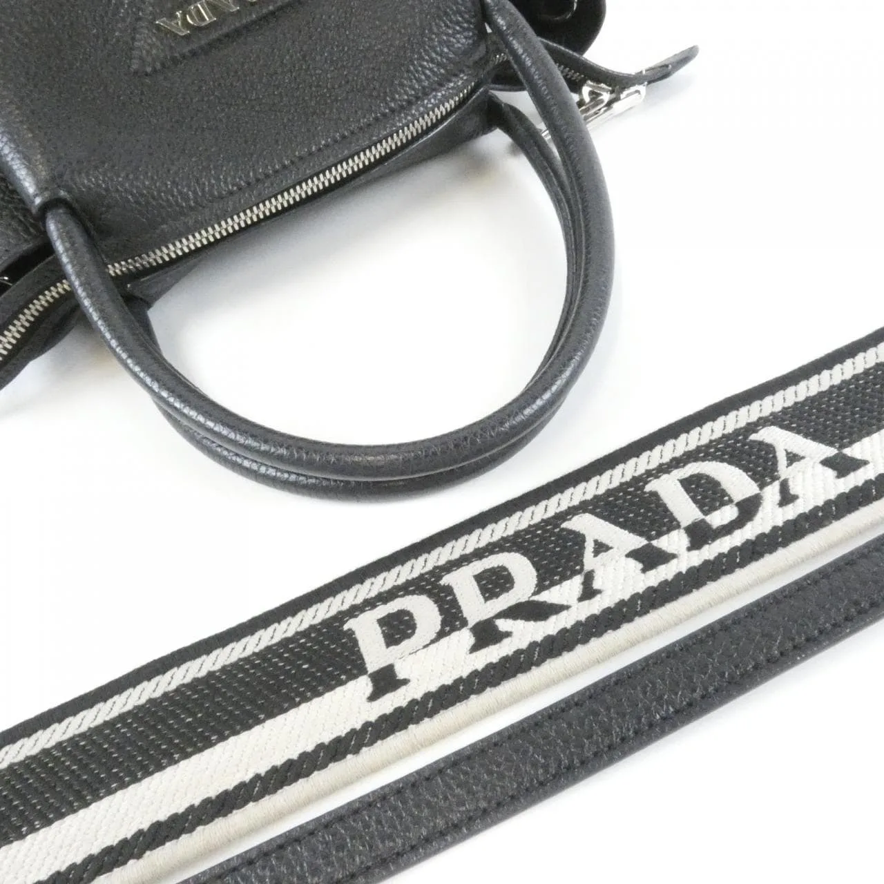 PRADA 1BC145 手提包 皮革 4