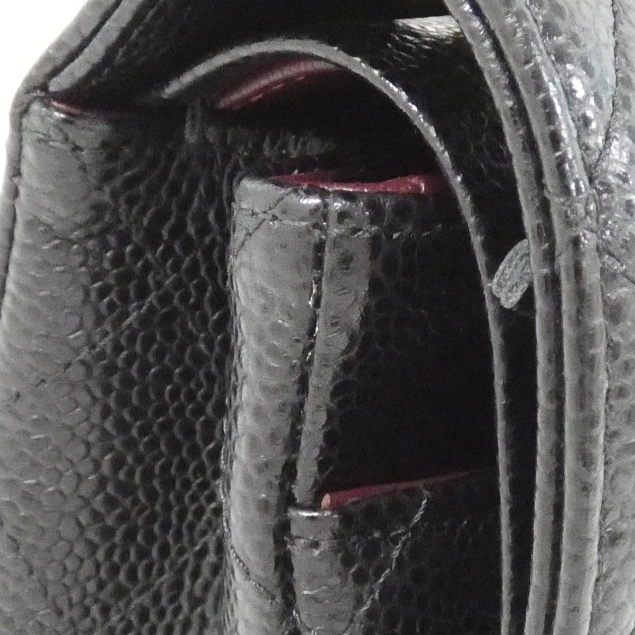 CHANEL Matelasse 1112 Shoulder Grained Calfskin 5