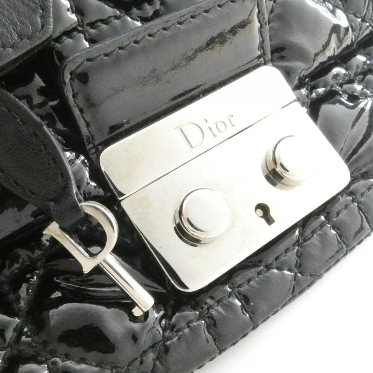 DIOR M9802PVRP 肩背包 漆皮 4