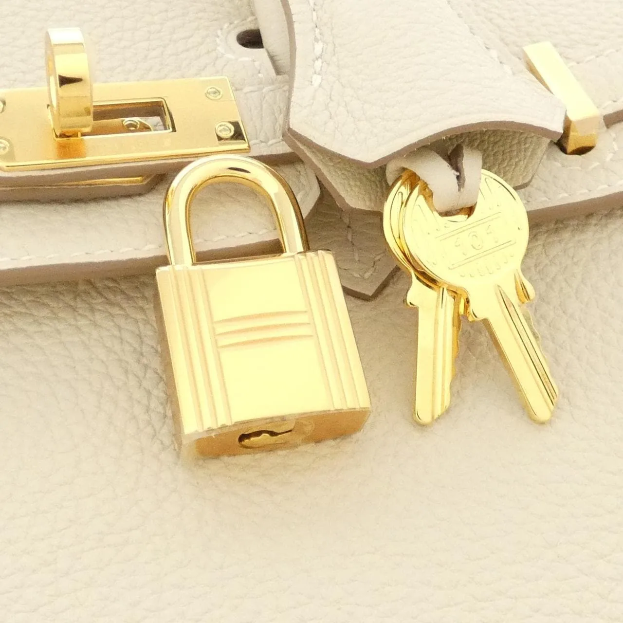 HERMES Birkin 041344CC Handbag Togo 4