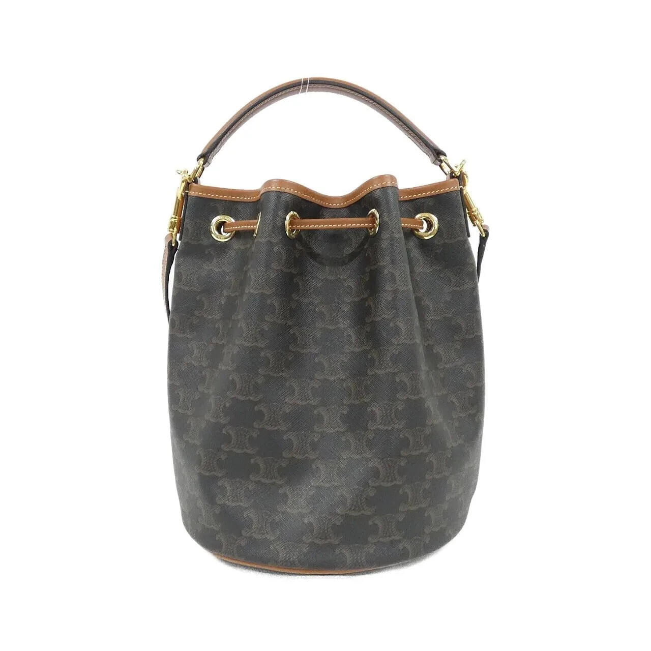 CELINE Cabas 116882FQM Handbag Canvas 2