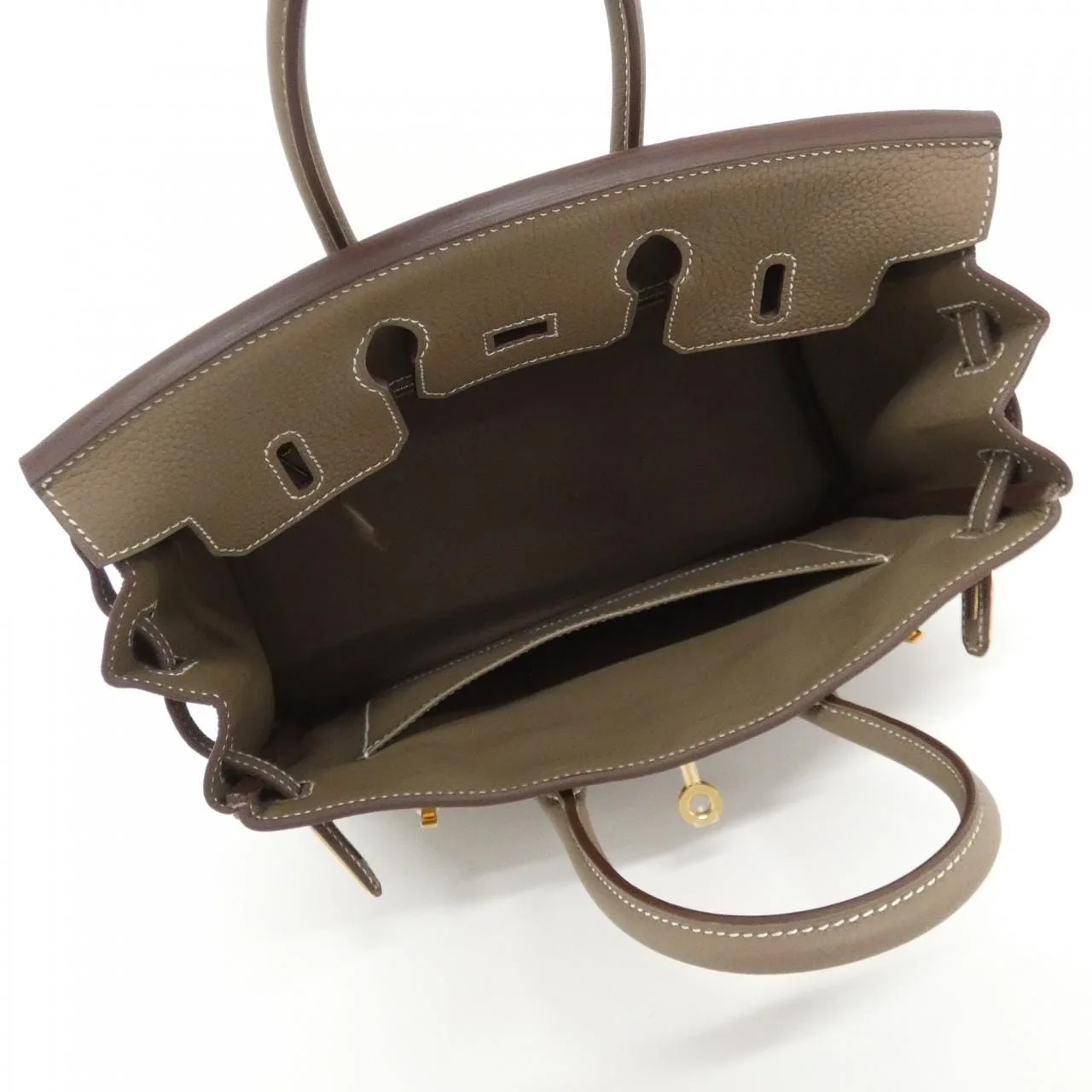 HERMES Birkin 041344CC Handbag Togo 6