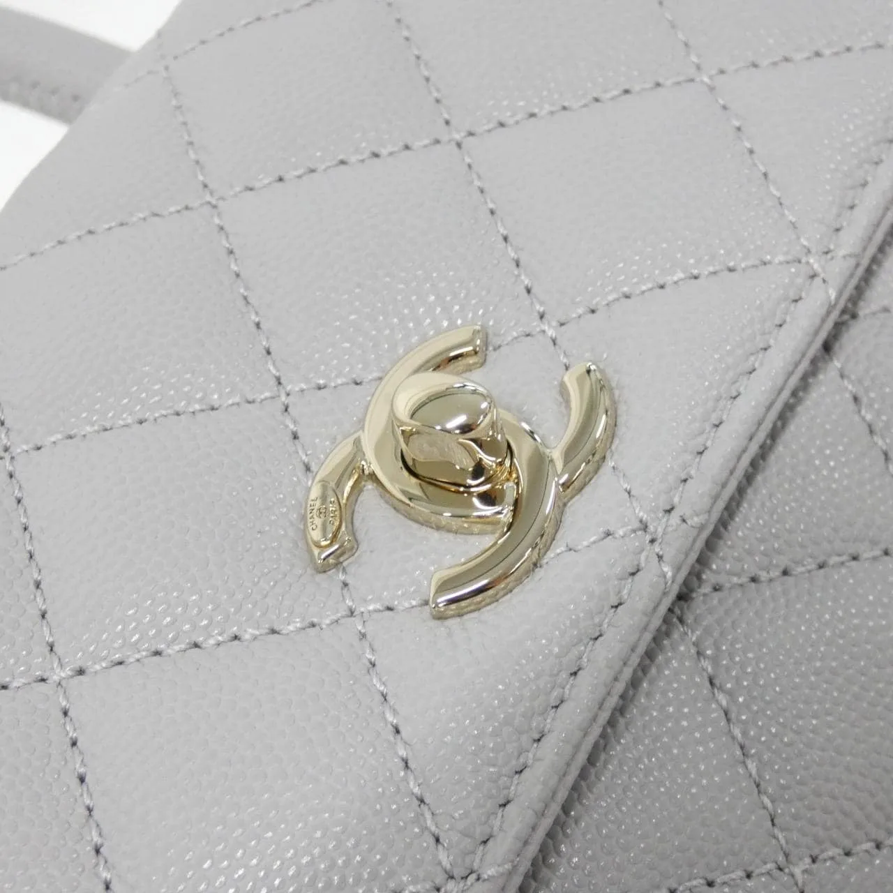 CHANEL Matelasse 92990 手提包 荔枝紋牛皮 5