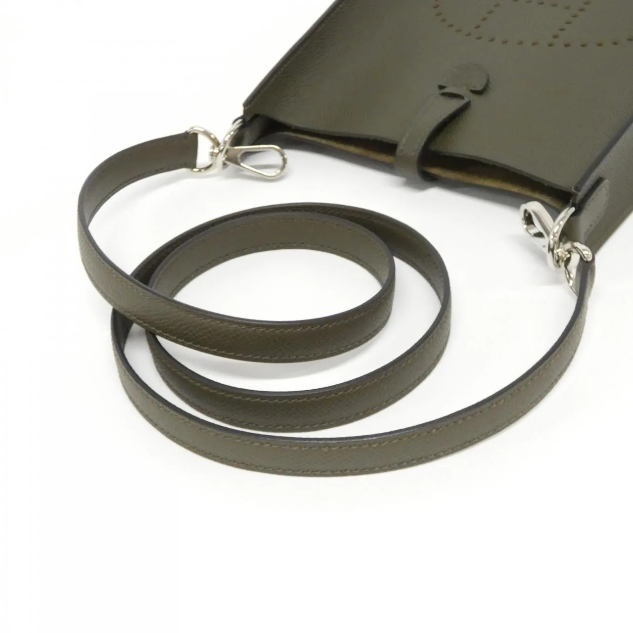 HERMES Evelyne 087080CK 肩背包 Epsom 4