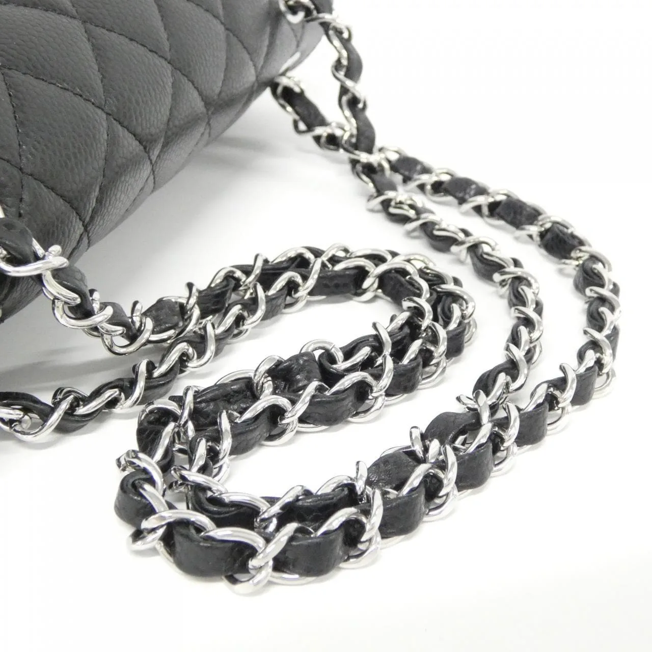 CHANEL Matelasse 1113 Shoulder Grained Calfskin 5