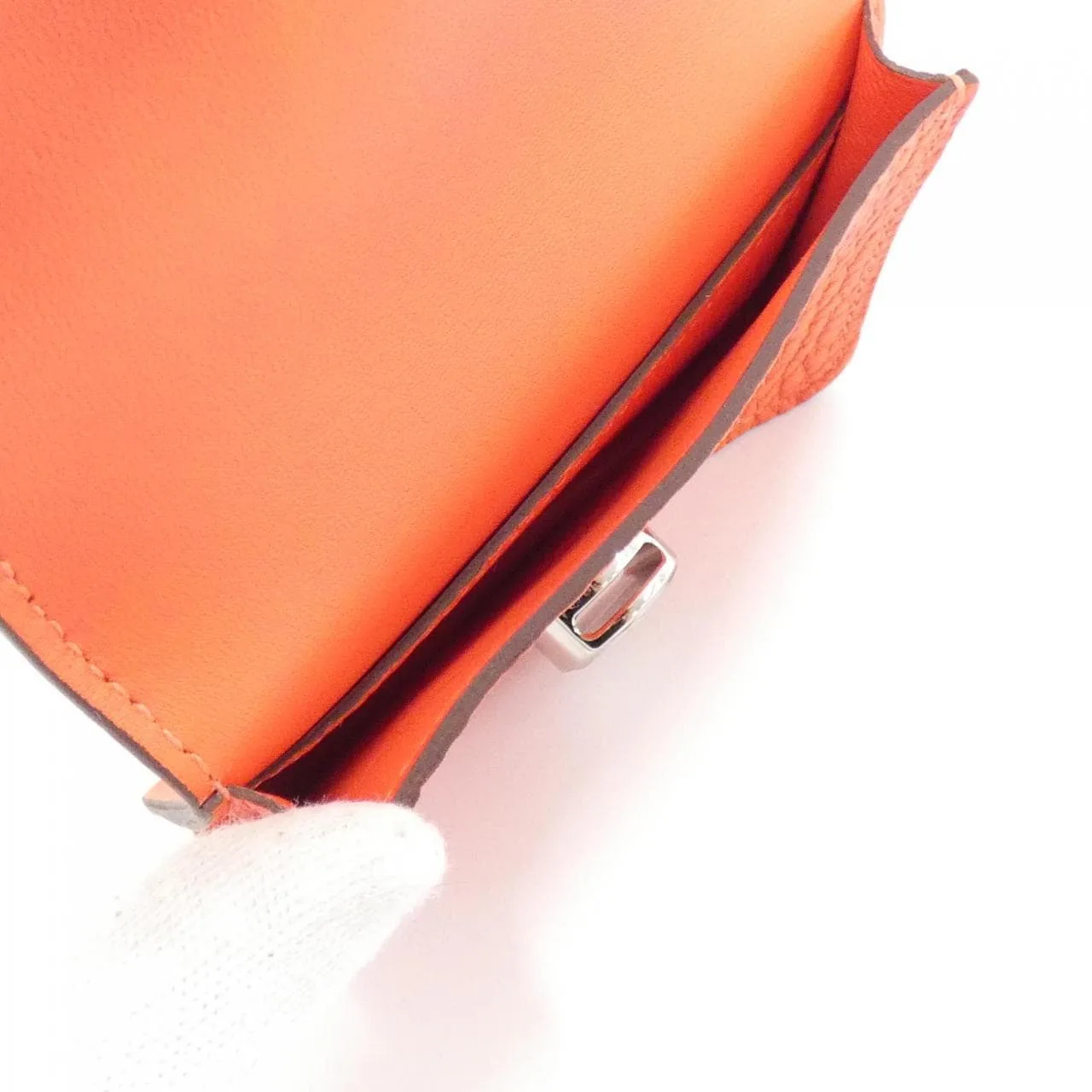 HERMES 044083CK 卡片套 Togo 4