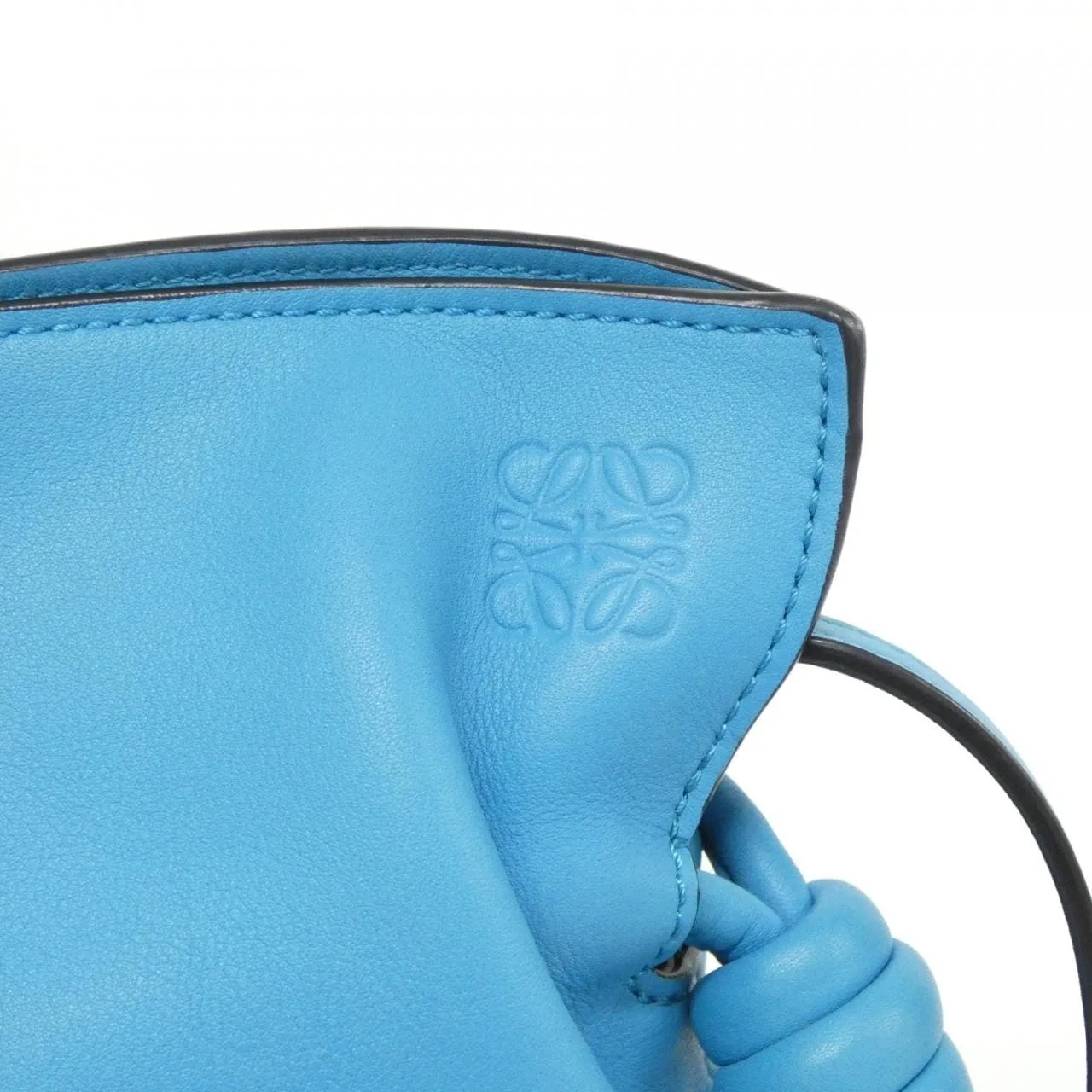 LOEWE Flamenco A411FC1X62 Handbag Black Rank A - Thumbnail 6