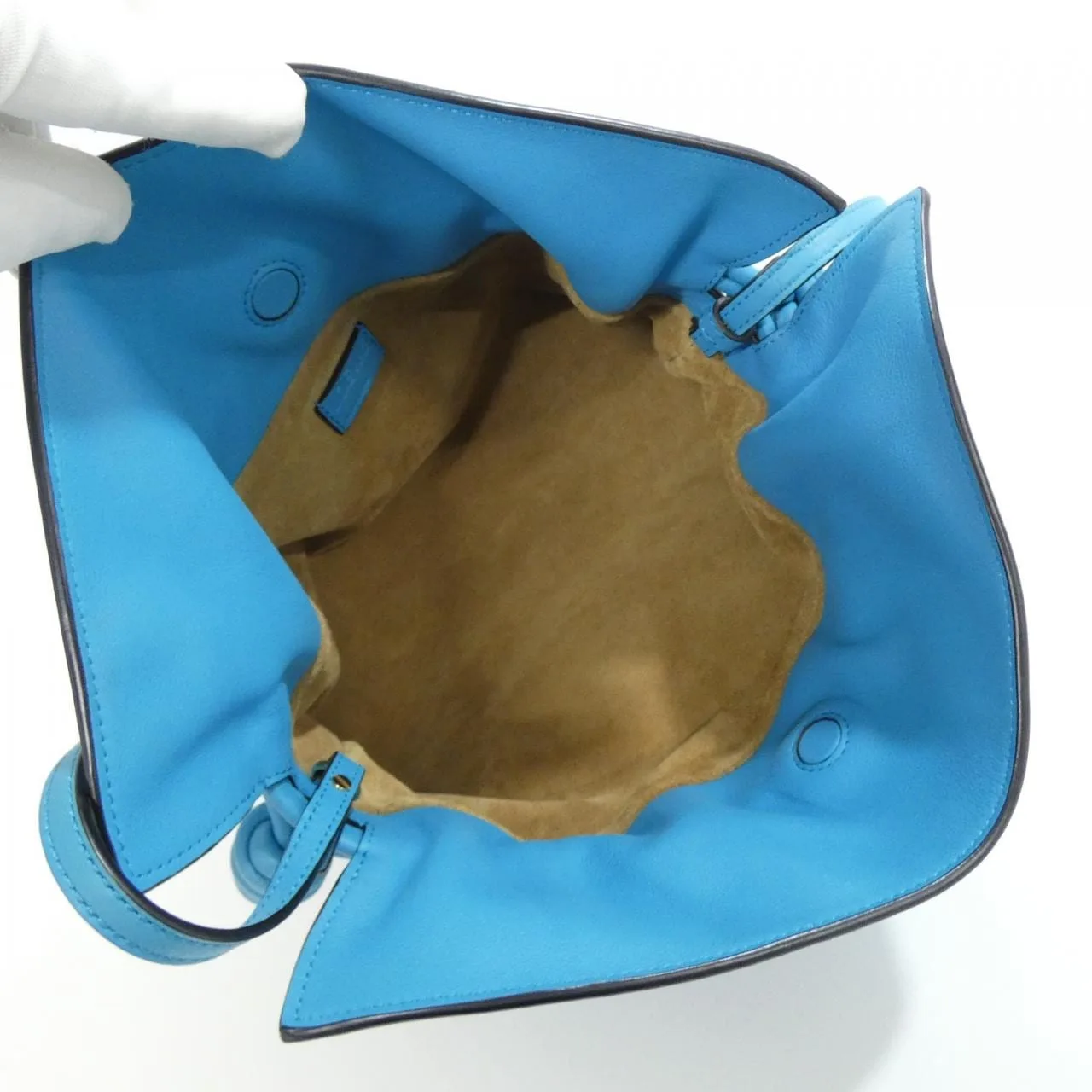 LOEWE Flamenco A411FC1X62 Handbag Black Rank A - Thumbnail 8