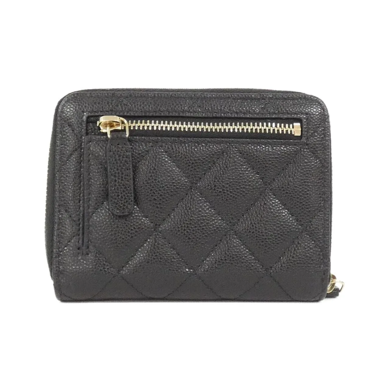 CHANEL Timeless Classic AP4652 Wallet Grained Calfskin Black Grained Calfskin Rank A - Thumbnail 2