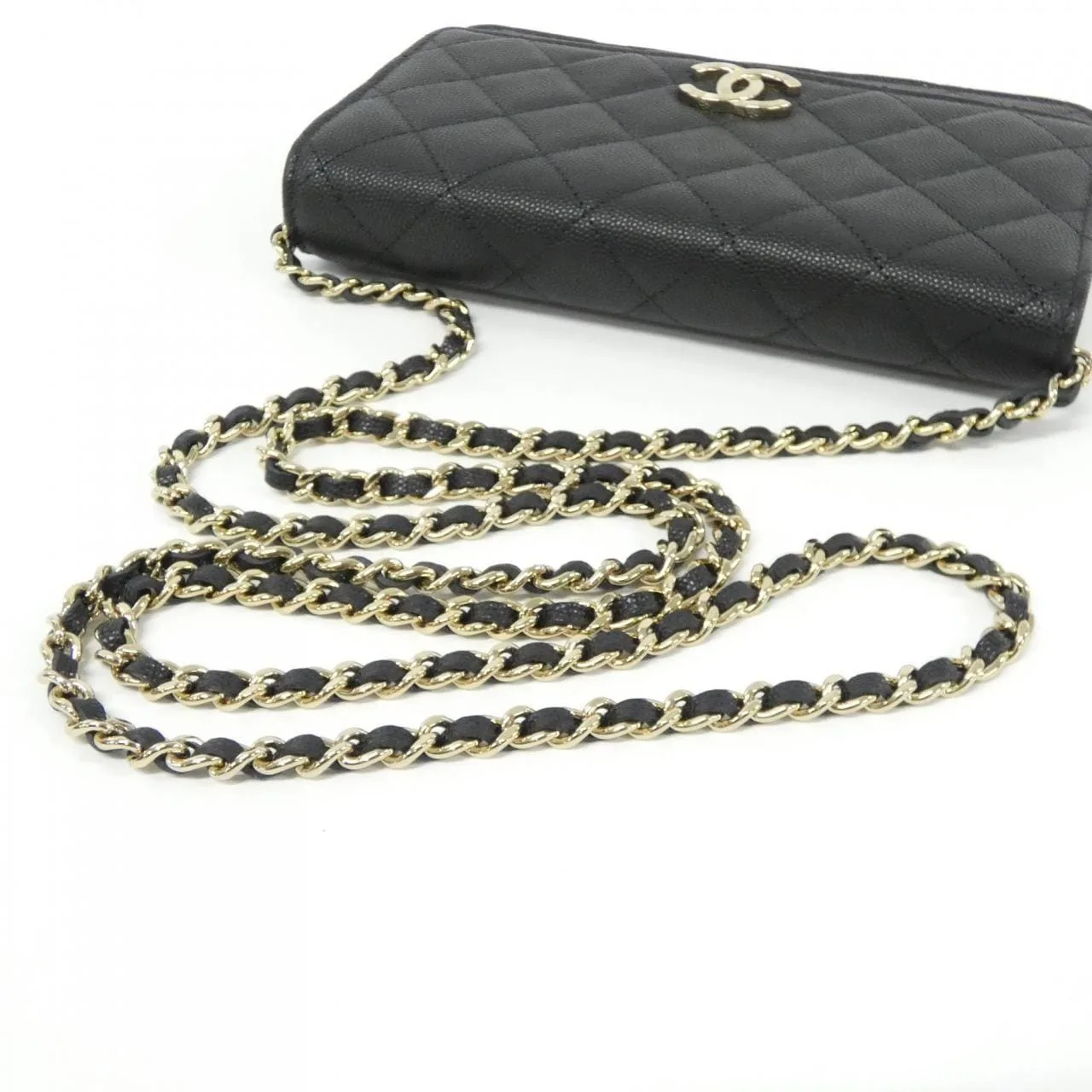 CHANEL Chanel 19 AP3127 Wallet Grained Calfskin 5