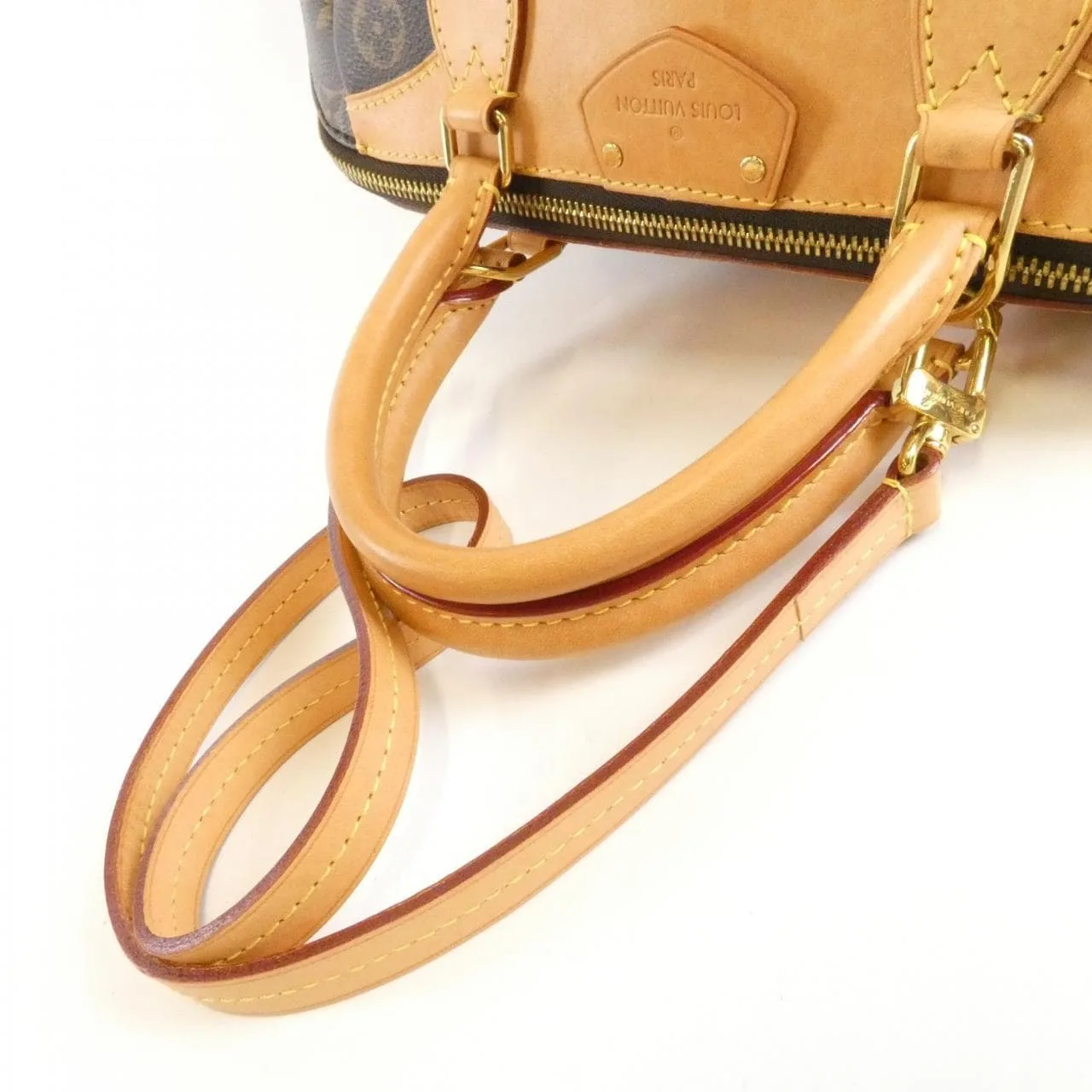 LOUIS VUITTON M41632 Handbag Monogram Black Monogram - Thumbnail 7