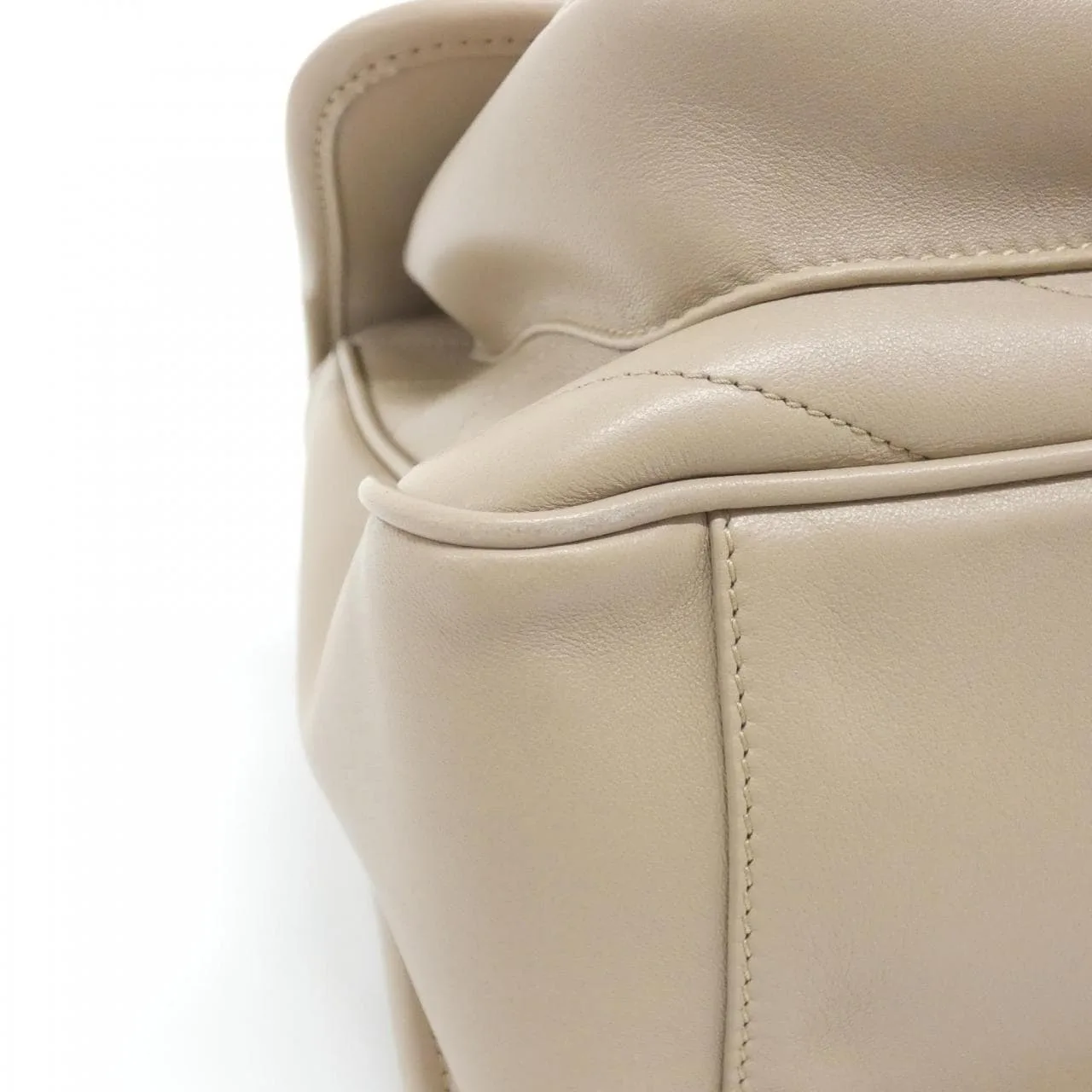 SAINT LAURENT Niki 633158 1EL07 Shoulder Lambskin Black Lambskin - Thumbnail 3