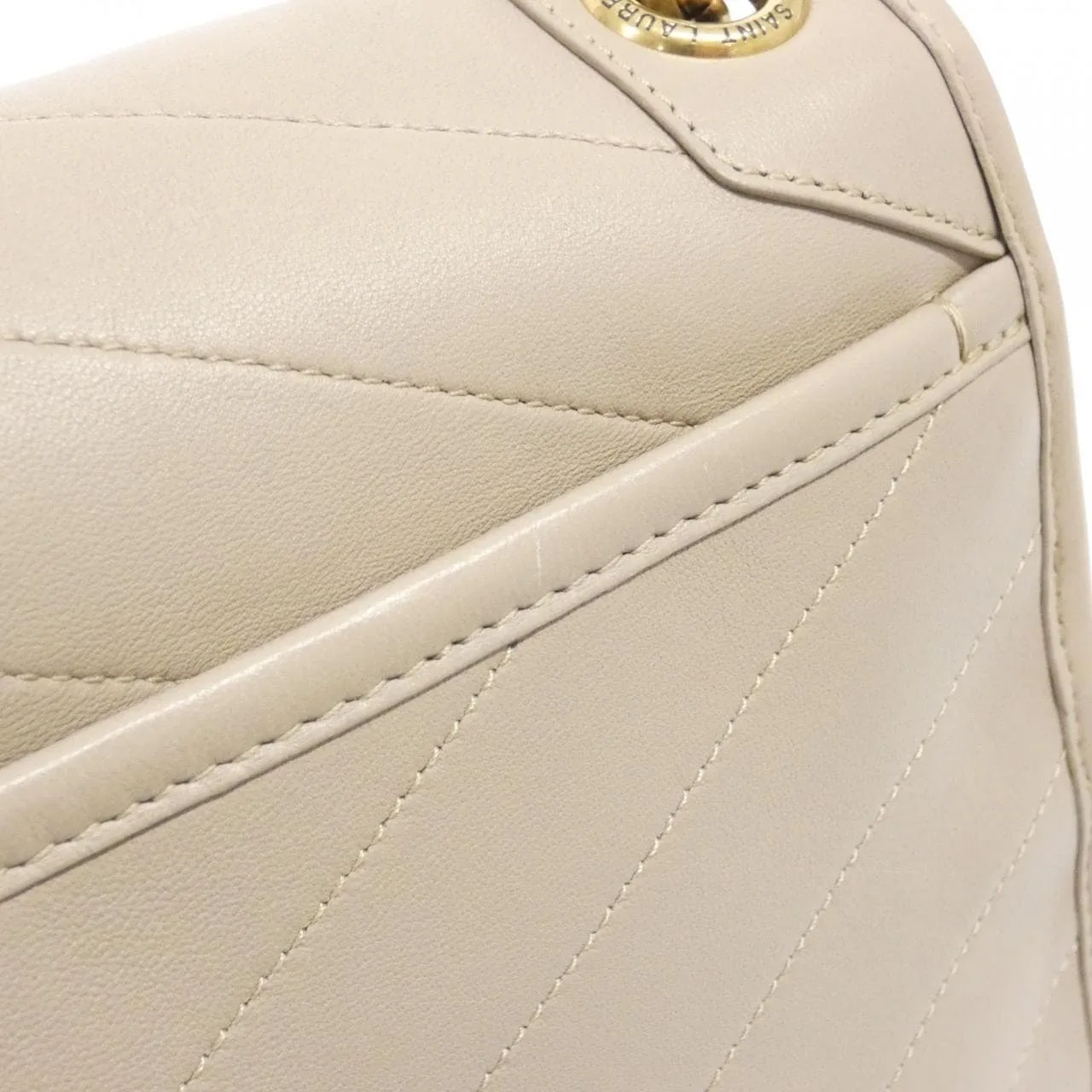 SAINT LAURENT Niki 633158 1EL07 Shoulder Lambskin Black Lambskin - Thumbnail 4