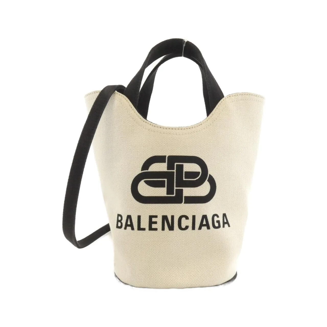 BALENCIAGA 619979 KMZG3 Tote Canvas Black