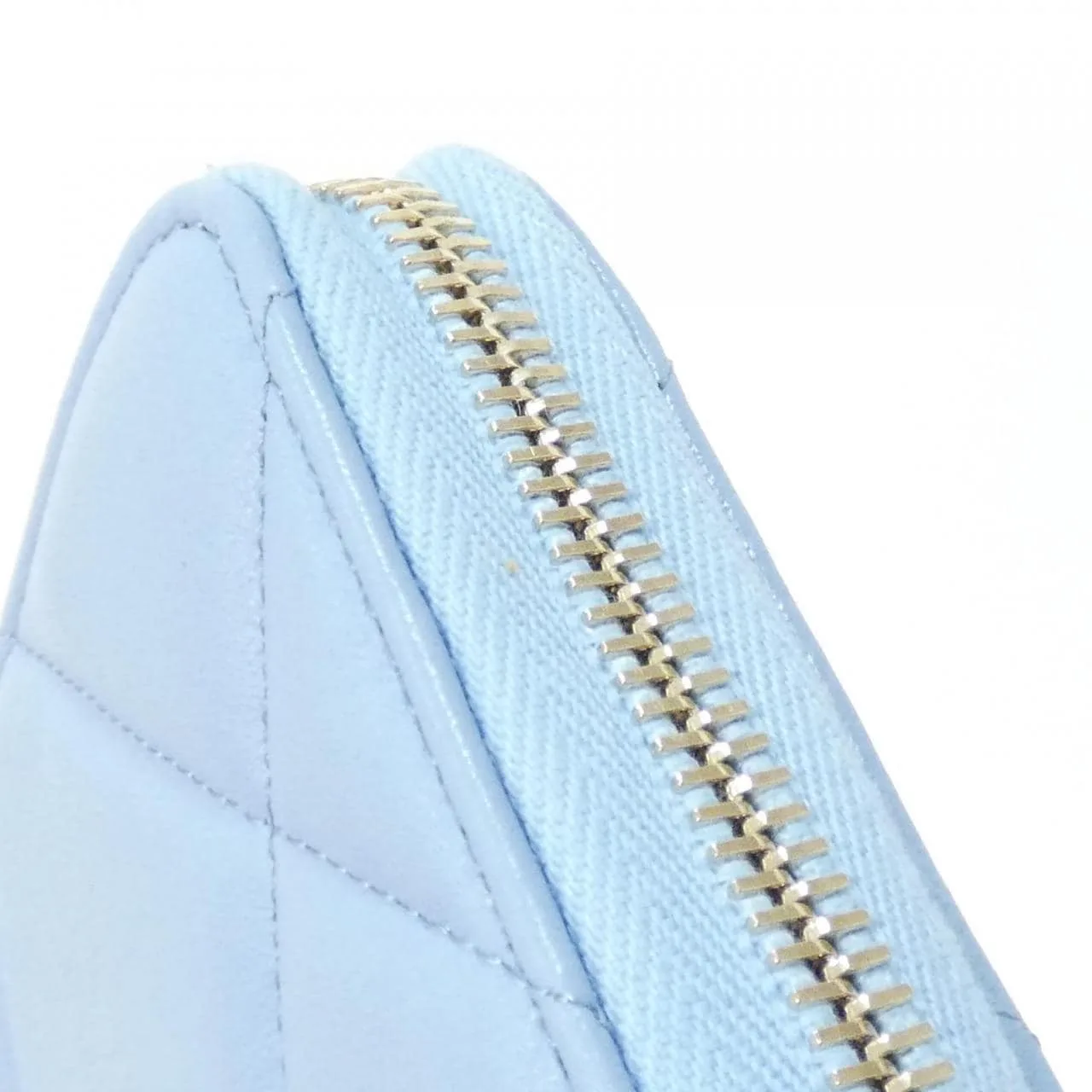 CHANEL Chanel 19 AP1063 Wallet Lambskin Blue Lambskin Rank A - Thumbnail 5