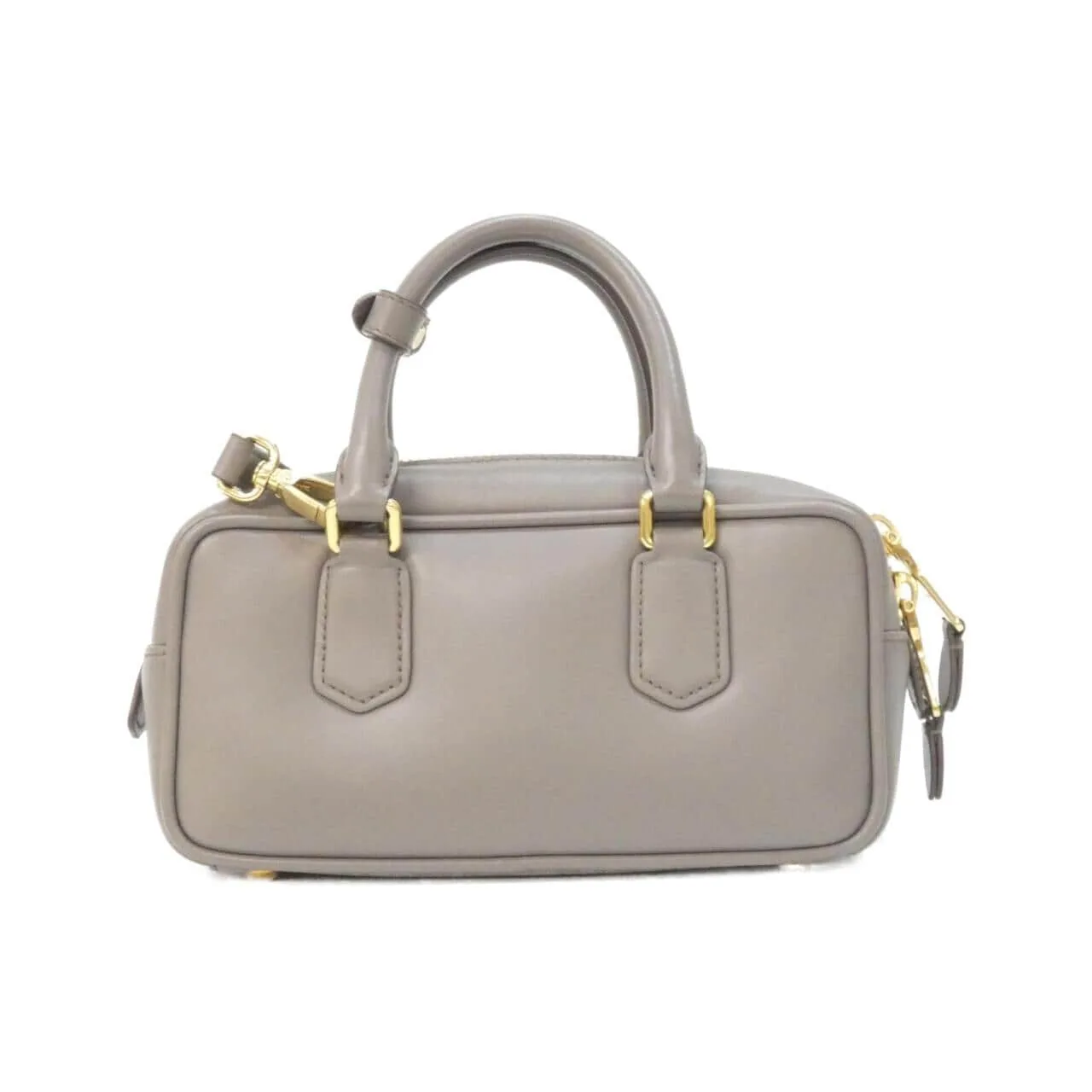 MIU MIU 5BB142 Handbag 黑色 中古品A - 縮圖 2