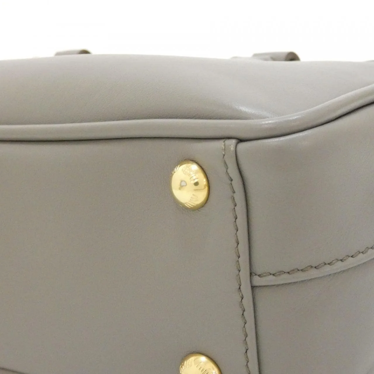 MIU MIU 5BB142 Handbag 黑色 中古品A - 縮圖 4