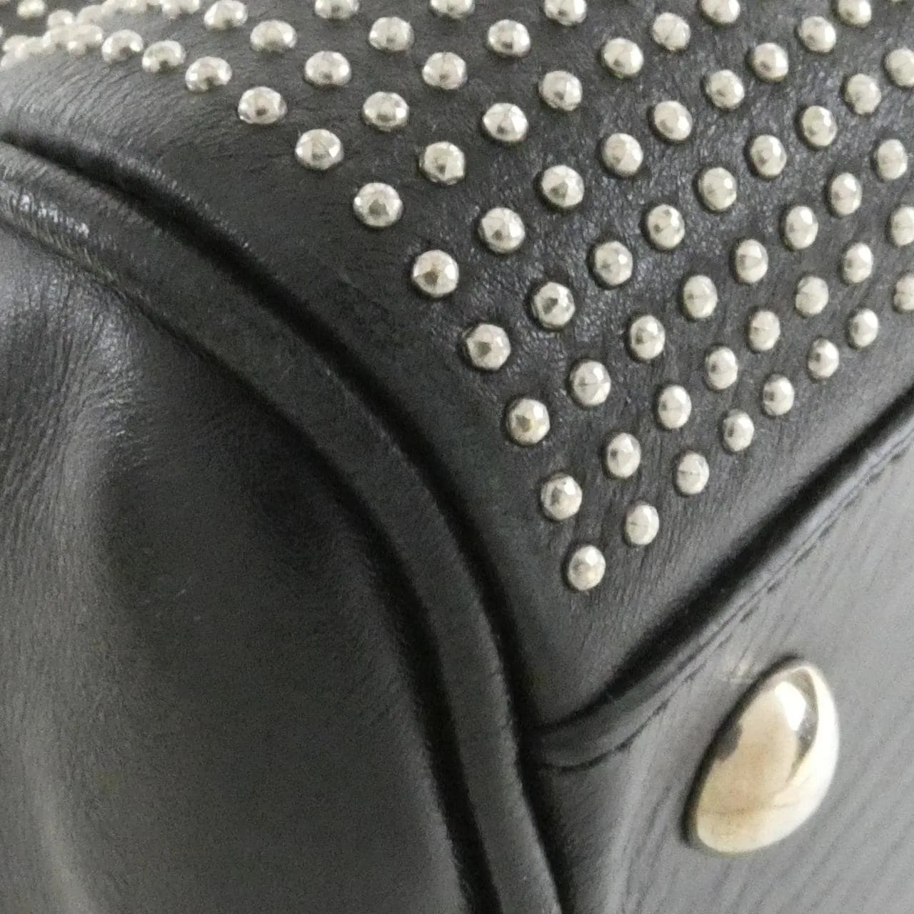 SAINT LAURENT 332424 BOFK2 Boston 黑色 中古品B - 縮圖 3