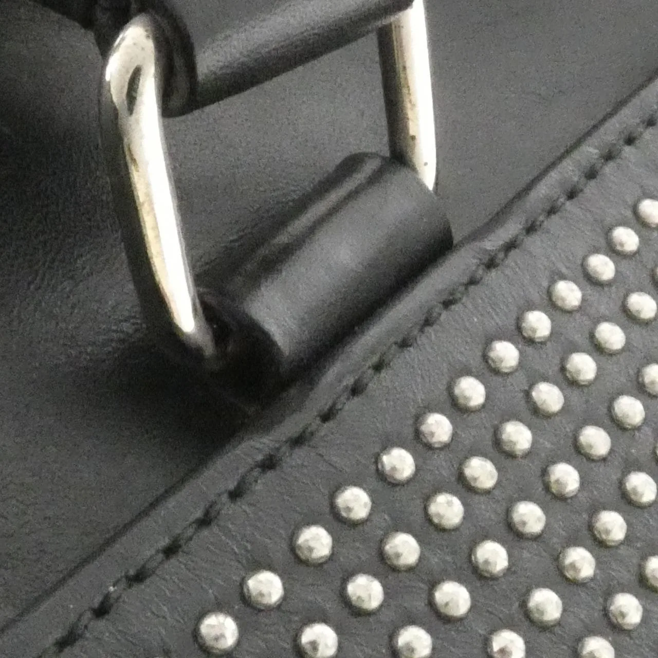 SAINT LAURENT 332424 BOFK2 Boston 黑色 中古品B - 縮圖 4